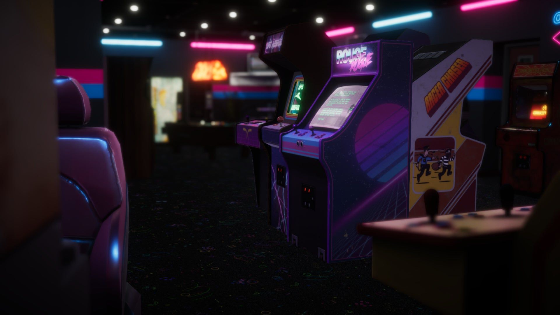 1920x1080 Arcade Core Wallpaper