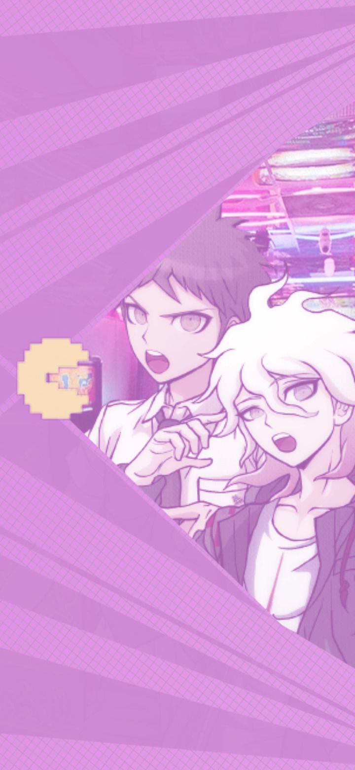720x1560 Anon asked: helloo could i have a komahina arcadecore phone wallpaper please? Hey hey Anon! Here's your arcadecore Komahina