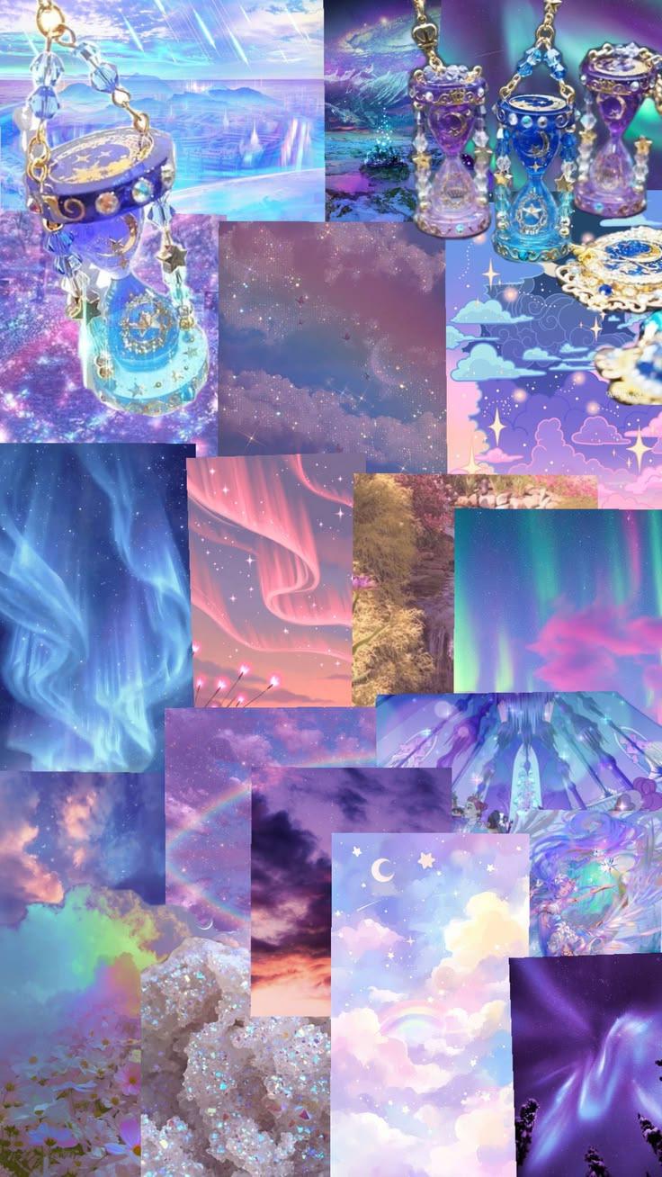 736x1308 AuroraCore Aesthetic Moodboard