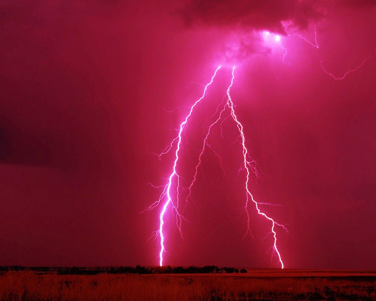 1280x1024 Thunder and Lightning Wallpaper on .