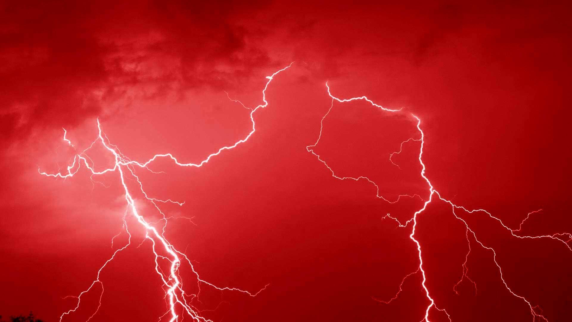 1920x1080 Crimson Thunder Rainbow Power. Red .com