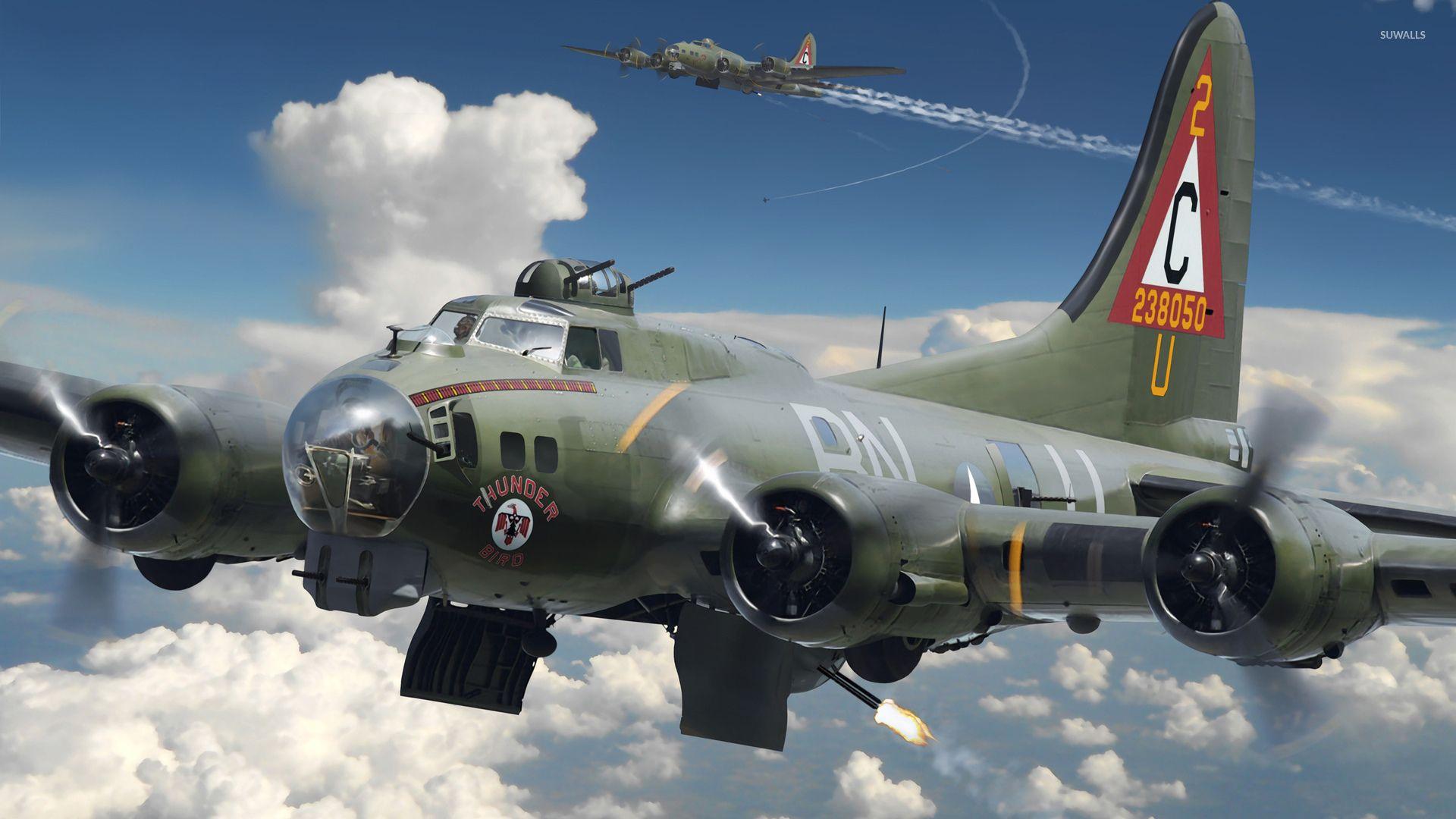 1920x1080 Boeing B 17 Flying Fortress Wallpaper .