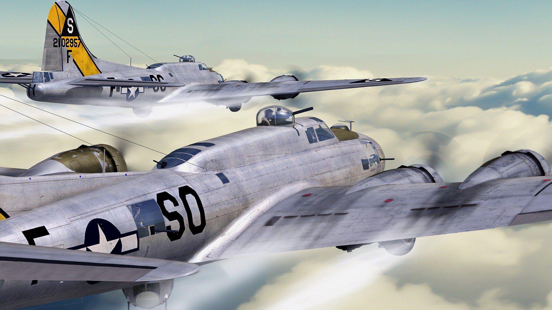 1920x1080 WWII B 17 Wallpaper .
