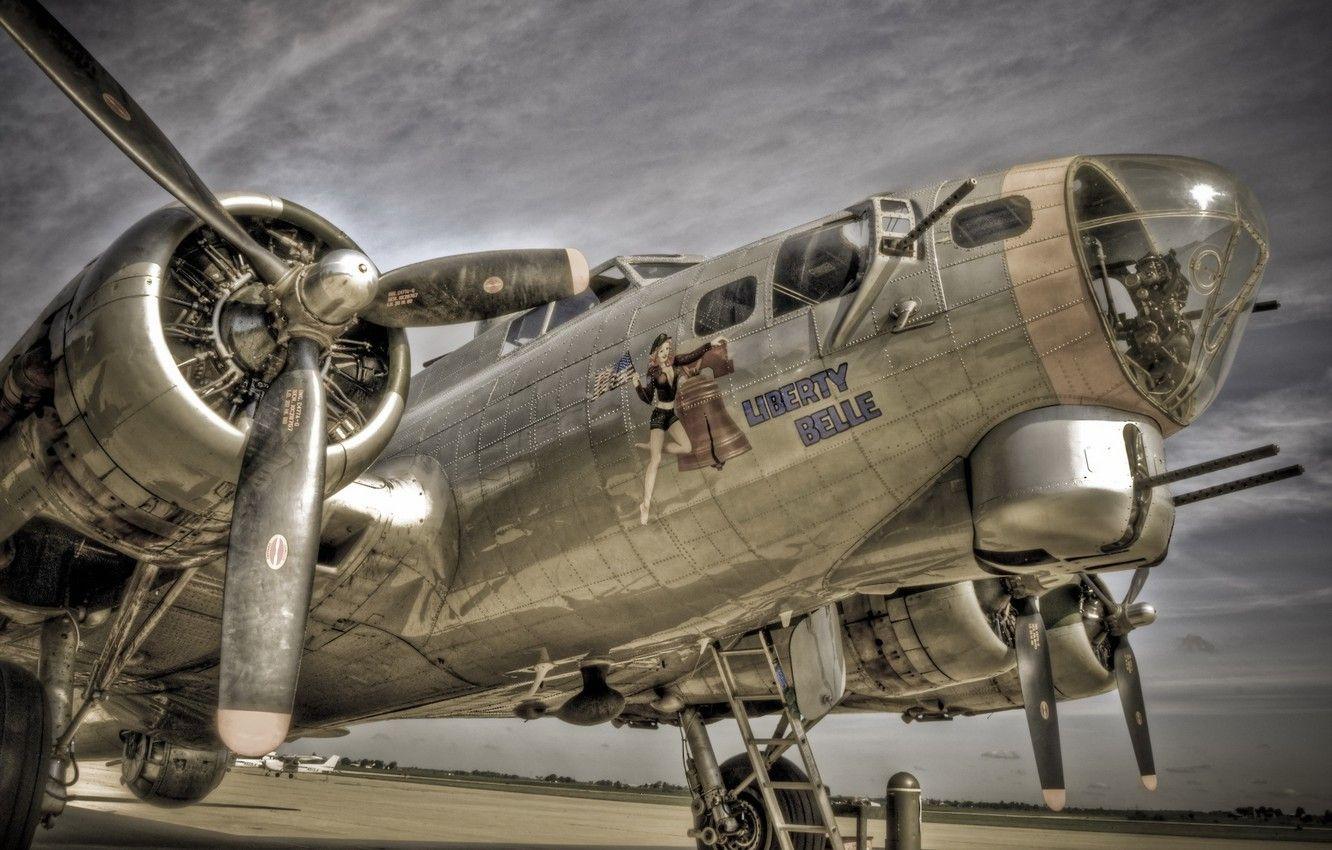 1332x850 Photo Wallpaper Weapons, The Plane, B17 .itl.cat