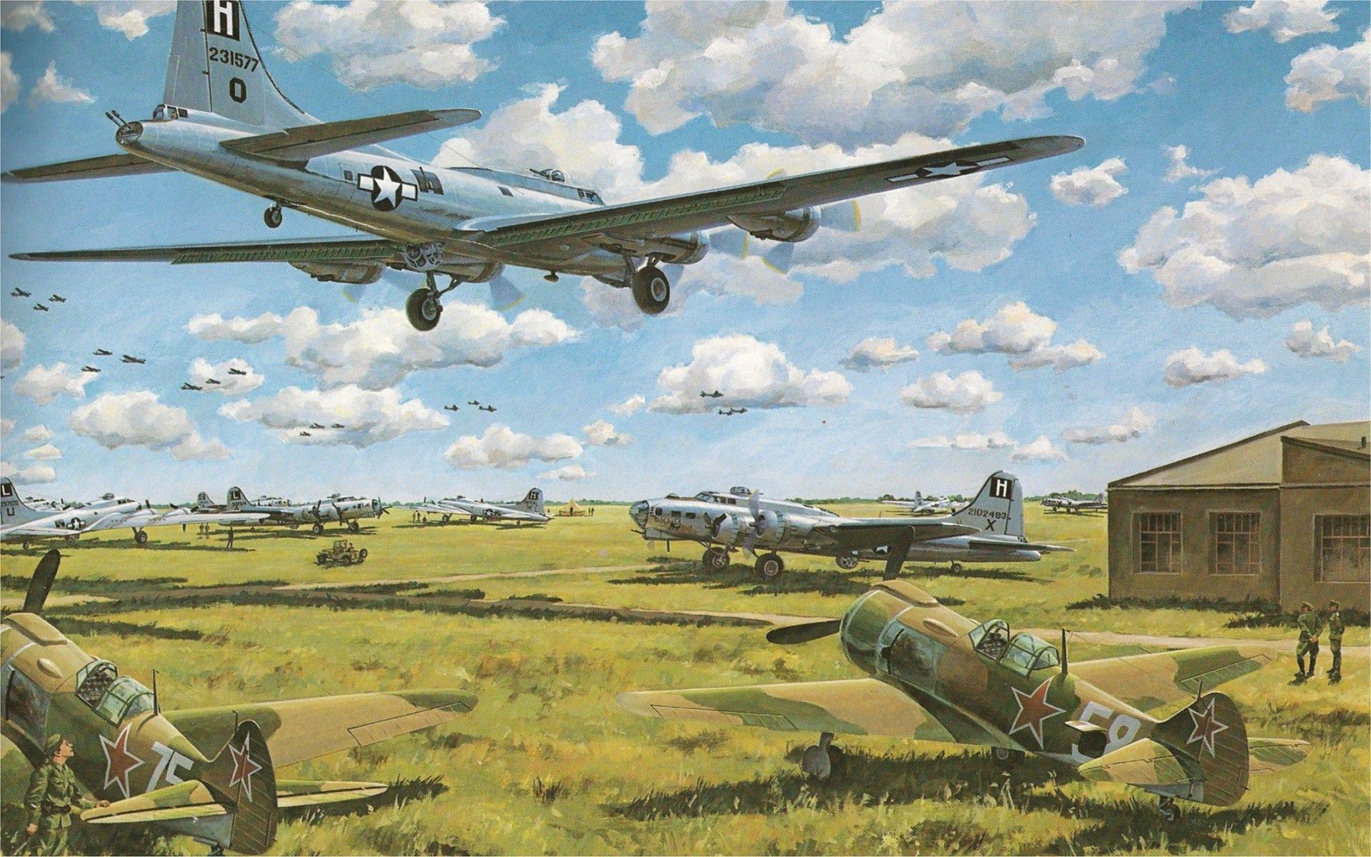 1920x1200 B 17 Flying Fortresswallpaper