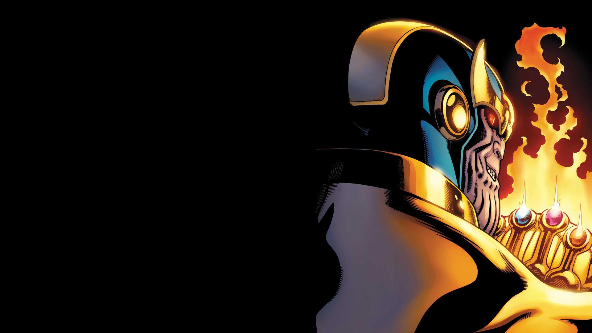 1920x1080 Thanos Marvel Comics Villains Wallpaper .
