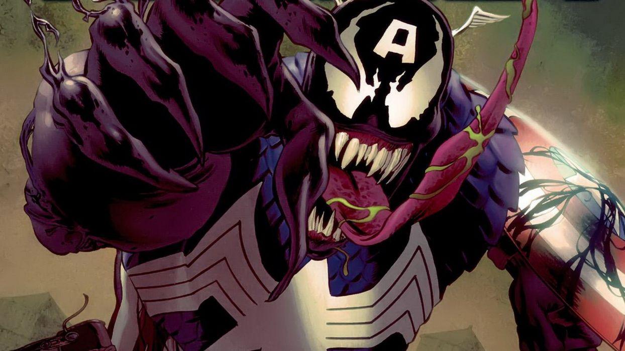 1244x700 Comics Venom Captain America villains .