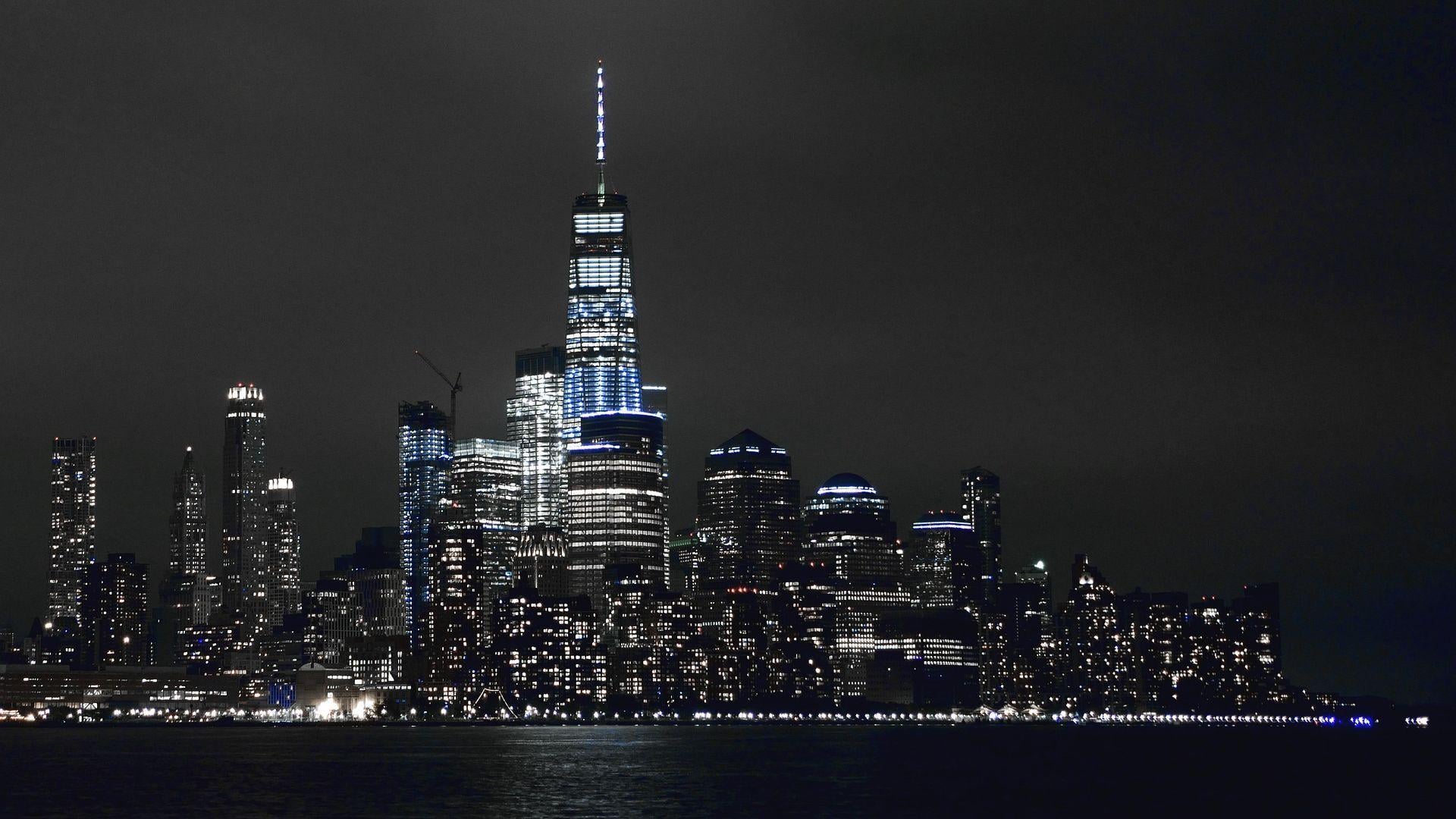 1920x1080 New York City Night Wallpaper