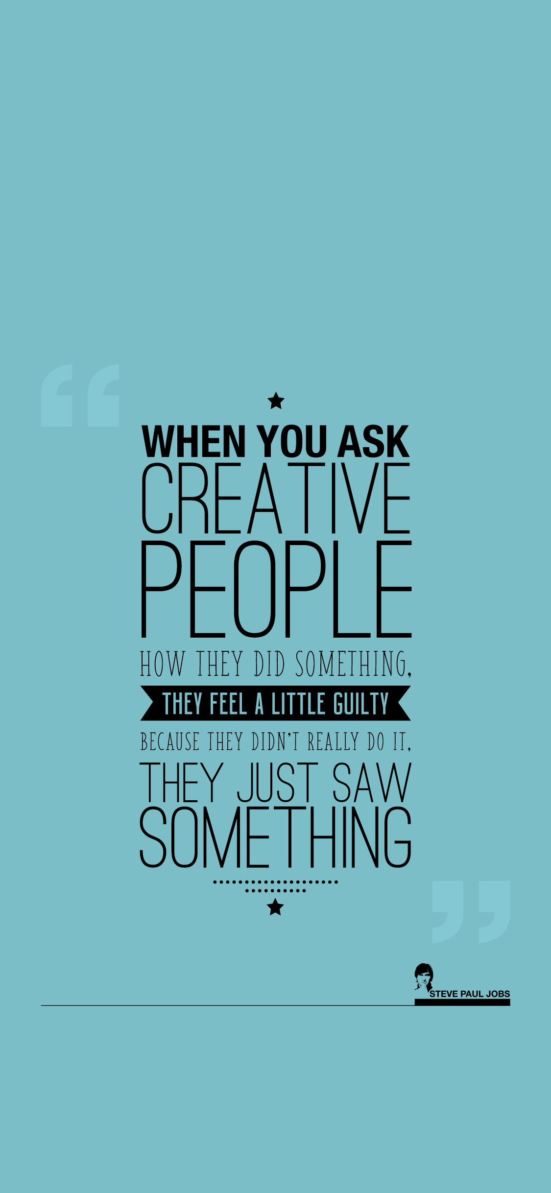 1125x2436 iPhone Wallpaper Steve Jobs