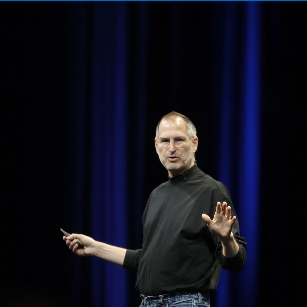 1024x1024 Steve Jobs IPhone Wallpaper Group Wallpaper