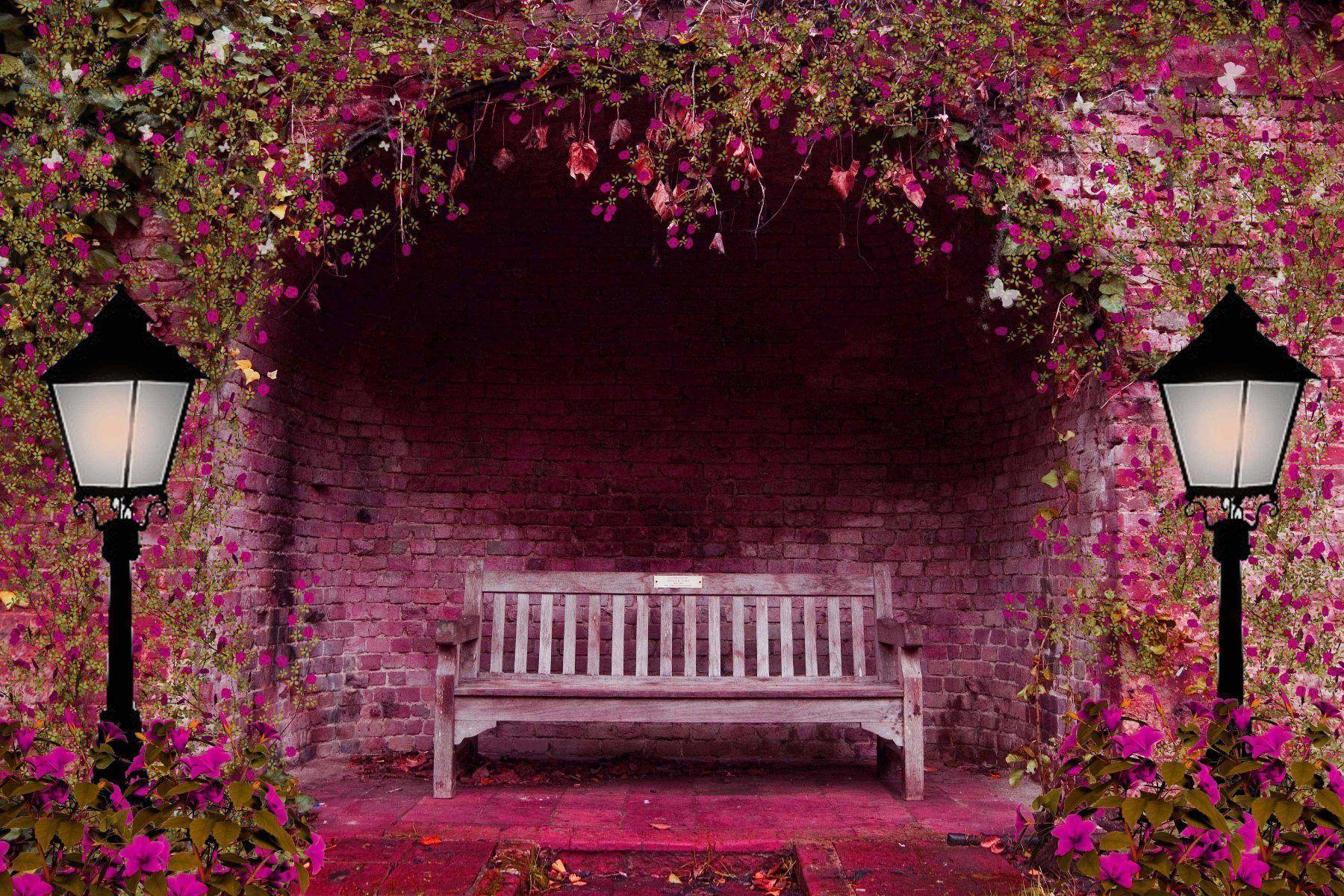 1800x1200 Flower House Wallpaperwallpaper.dog
