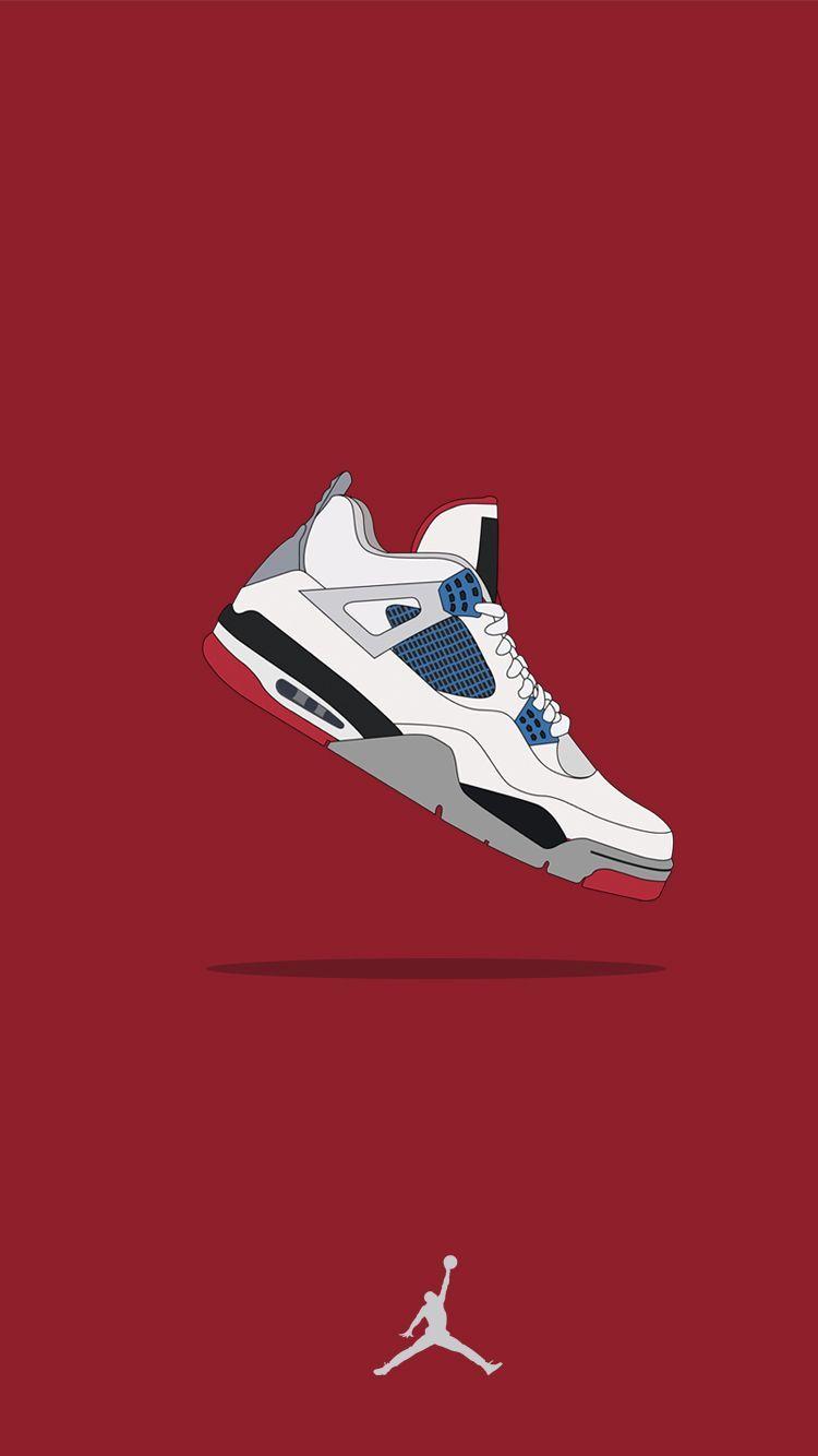 750x1334 Jordan 4 Wallpaper Retro What The .it
