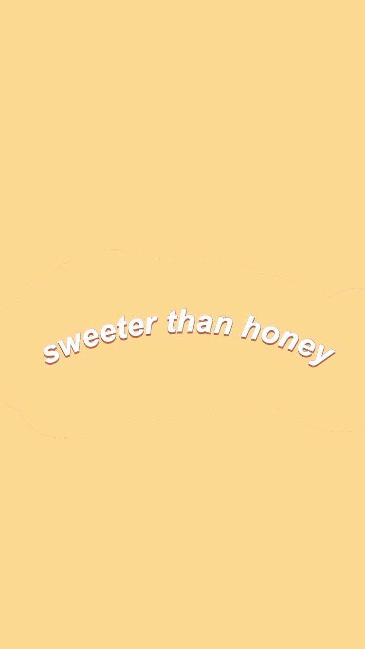 750x1334 Yellow Aesthetic Phone Wallpaper .