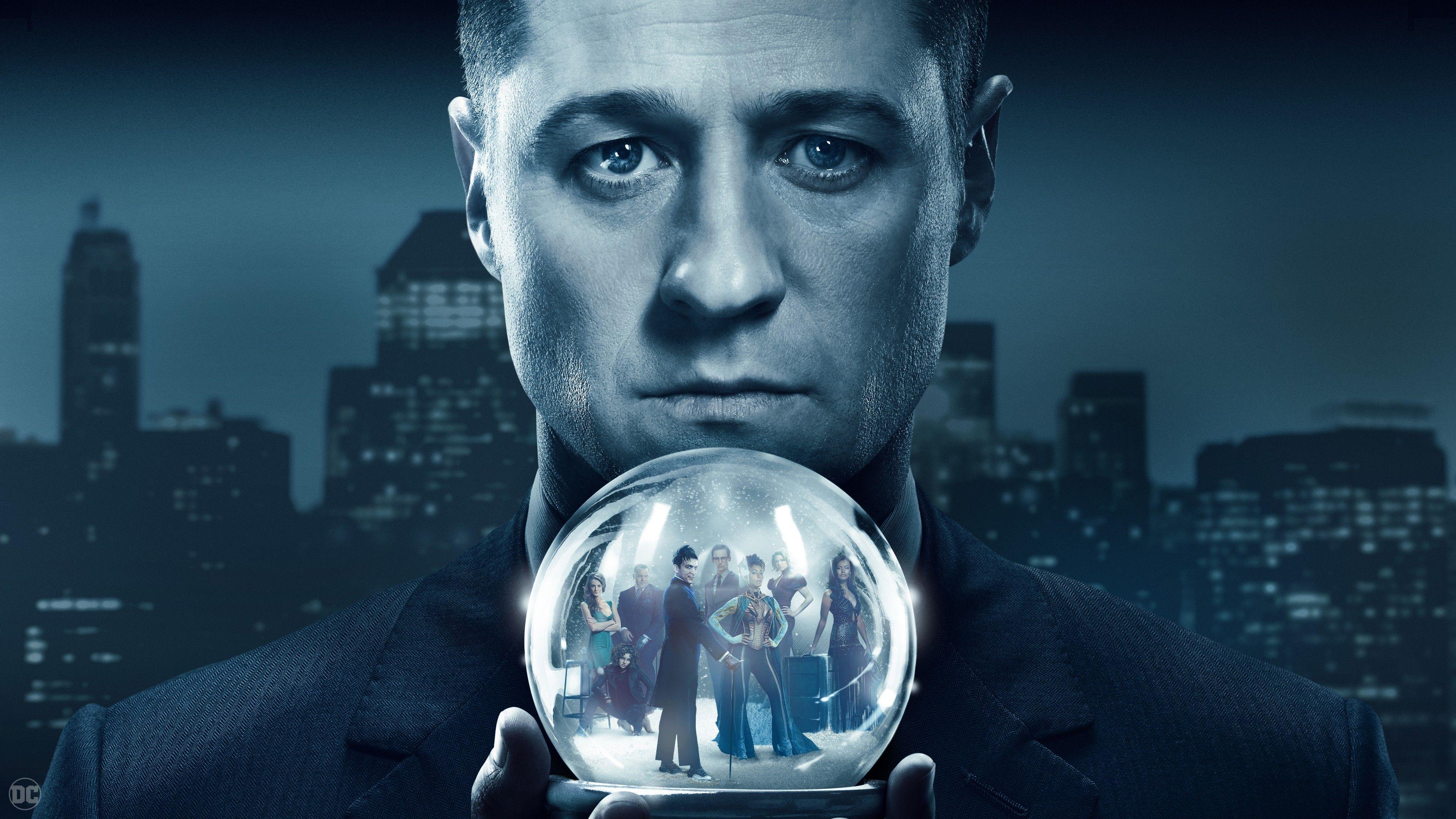 3840x2160 Wallpaper Gotham Season Ben McKenzie .