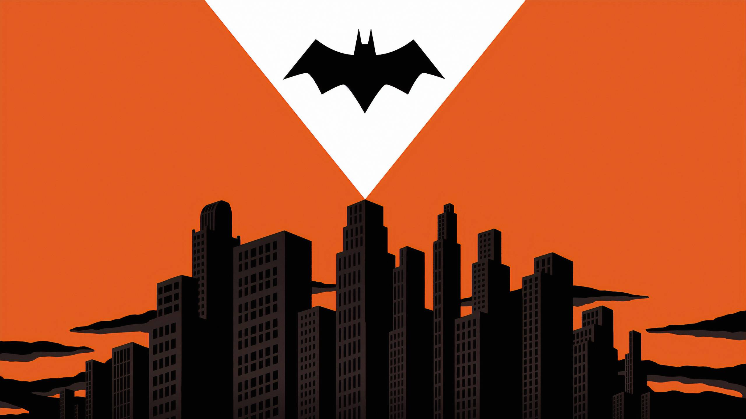 2560x1440 Wallpaper Batman Looking Over
