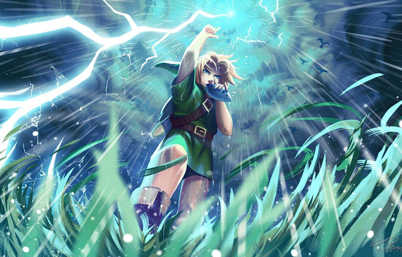 1332x850 Wallpaper elf, guy, The Legend of Zelda, Link image for desktop, section игры