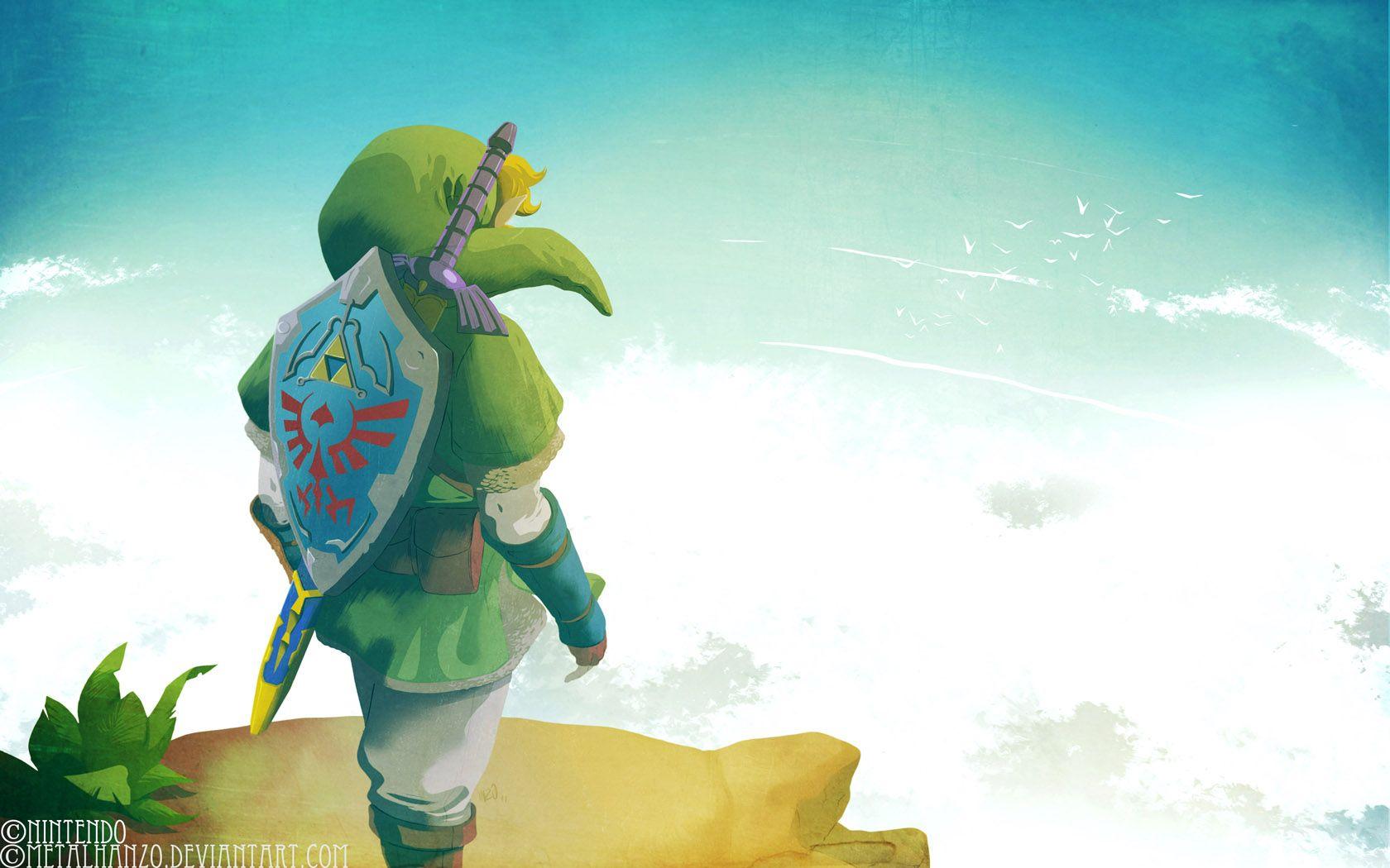 1680x1050 Legend Of Zelda Link Wallpaper .
