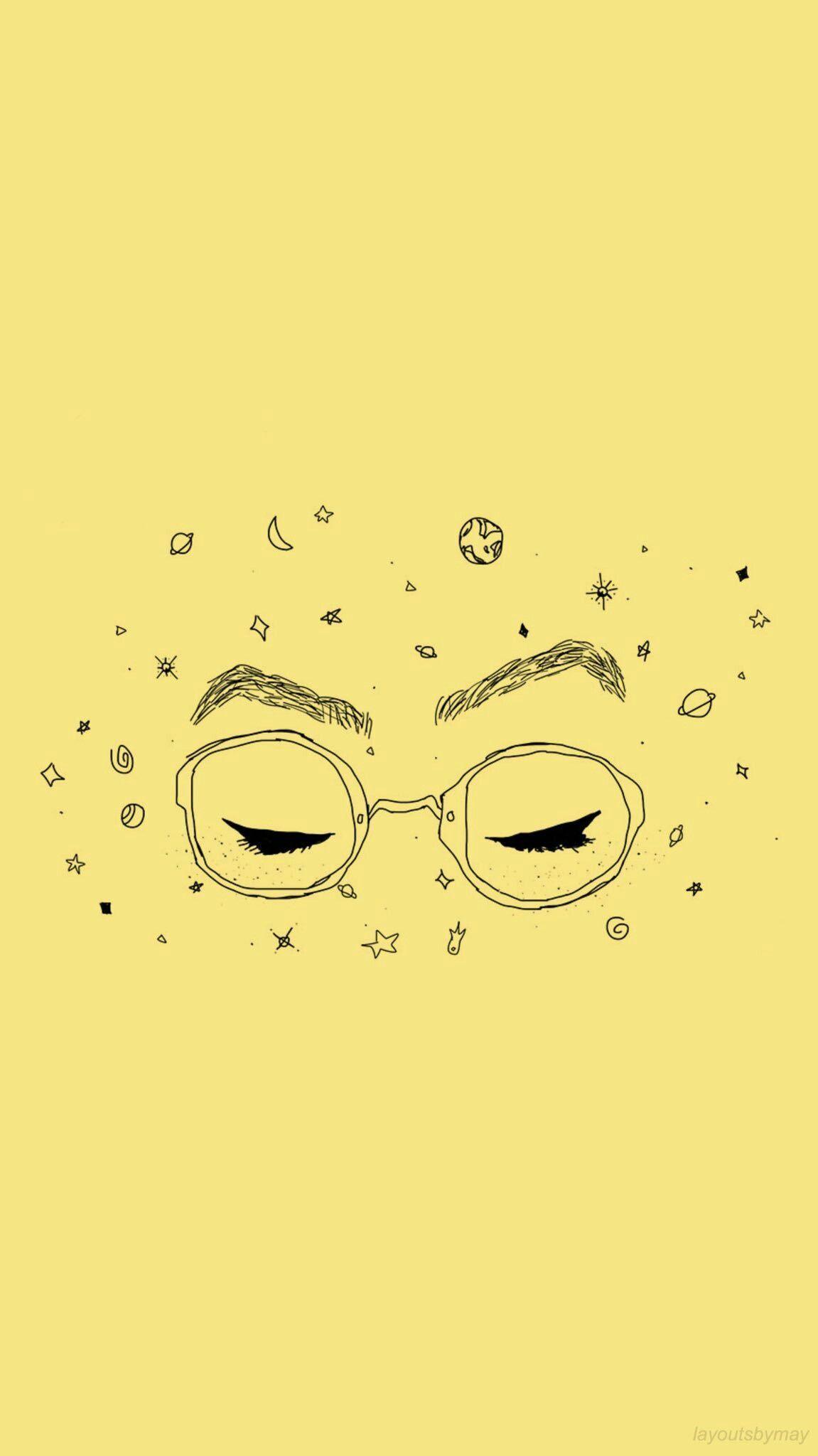1151x2048 Pastel Yellow Phone Wallpaper .