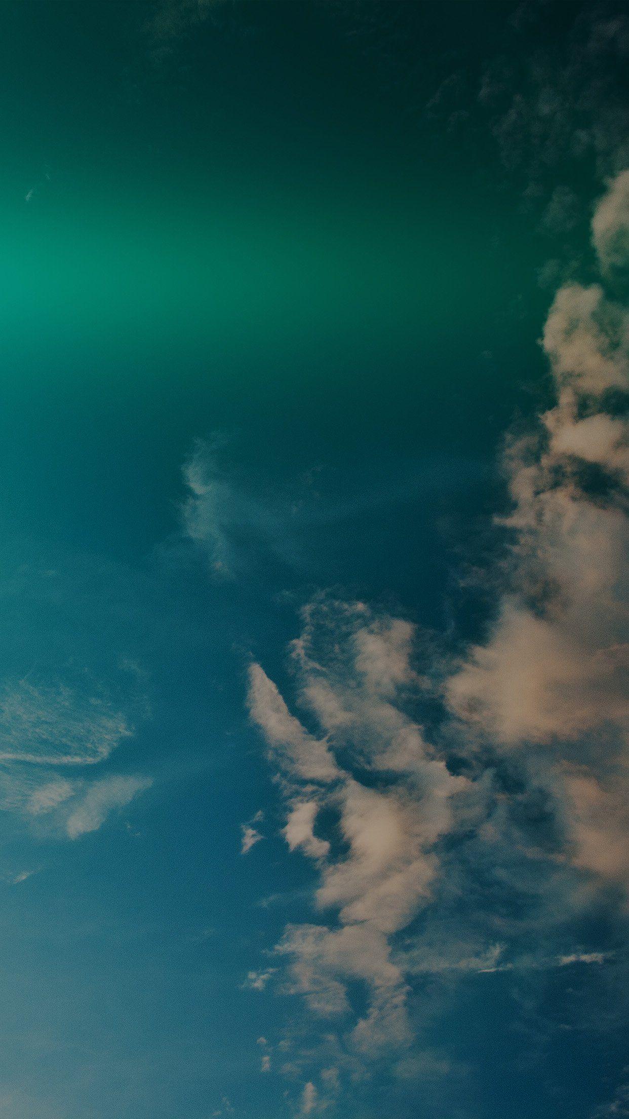 1242x2208 Sky Blue Green Cloud Sunny Clear Nature .