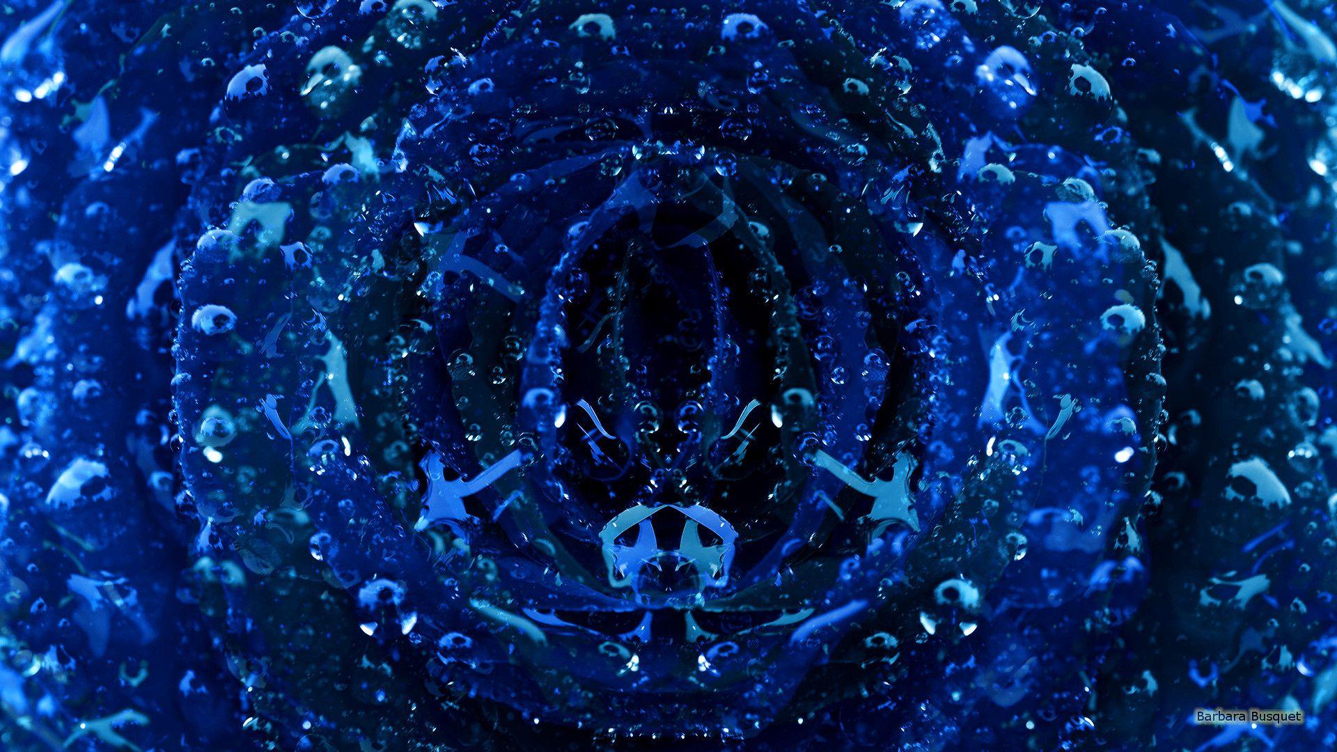 1920x1080 Dark Blue Water Drops HD Dark Blue .hdwallpaper.in