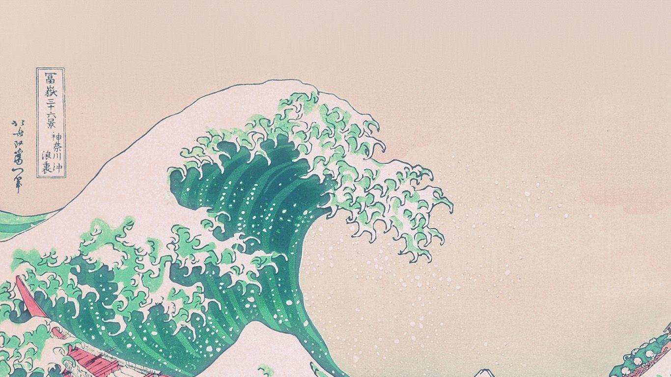 1366x768 Green Anime Aesthetic Laptop Wallpaper .animenimania.