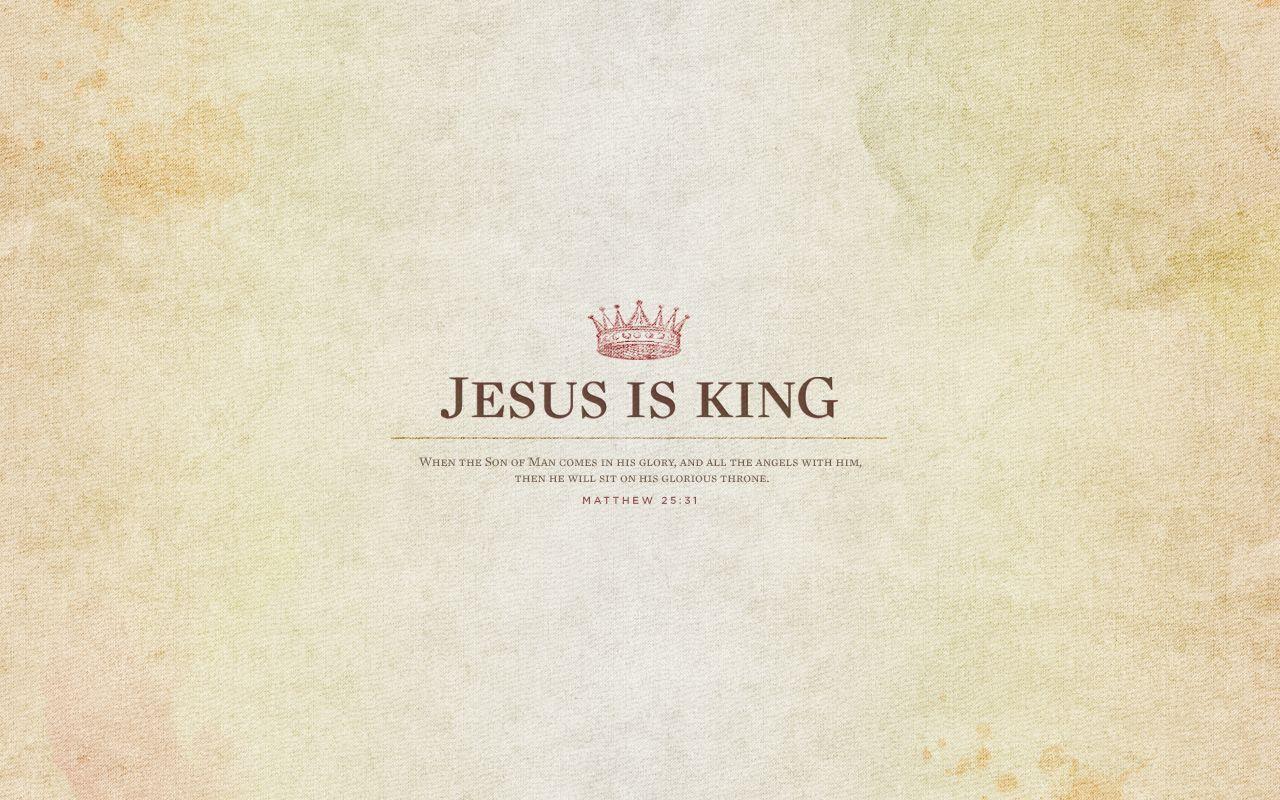 1280x800 Jesus King