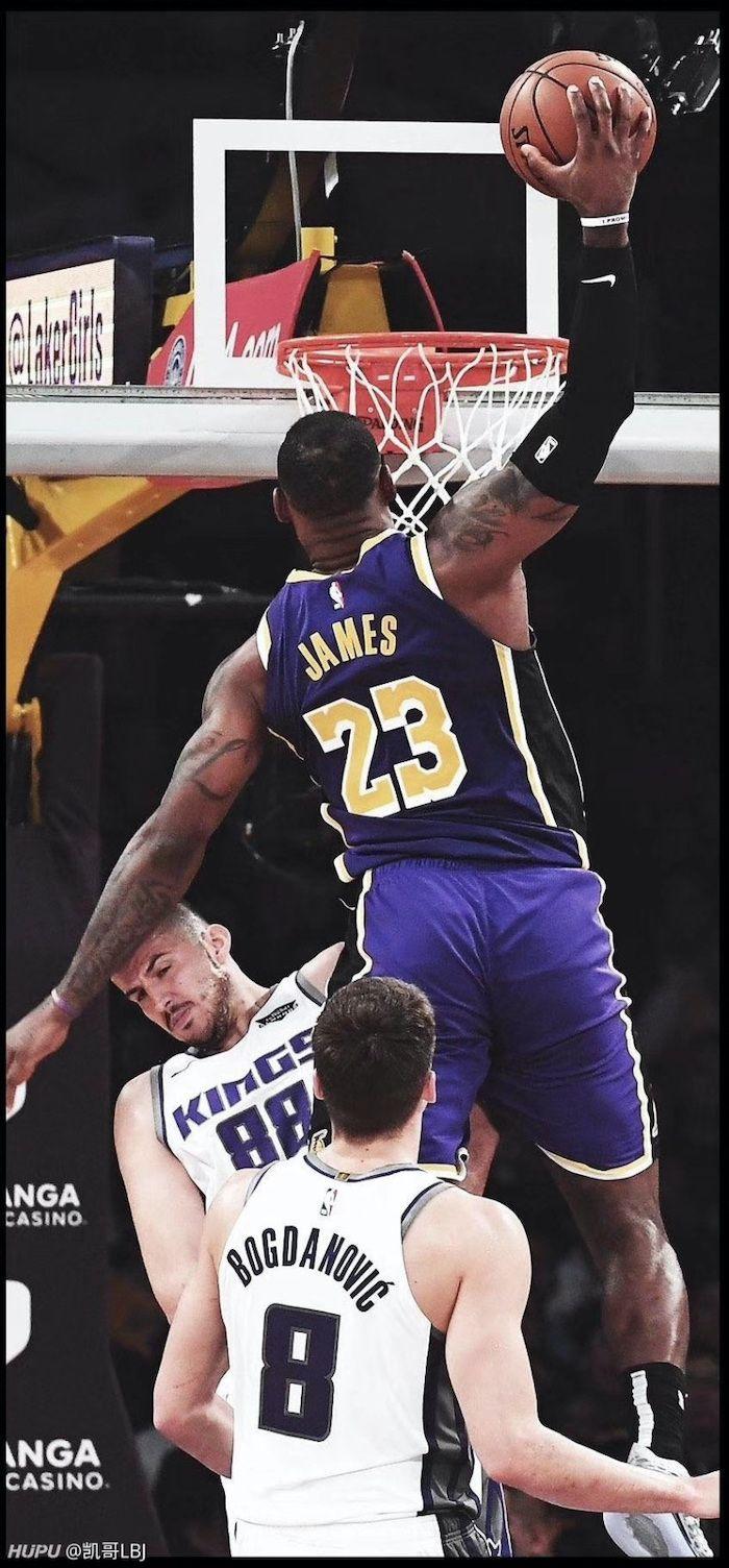 700x1504 for a Celebratory LeBron James Wallpaper