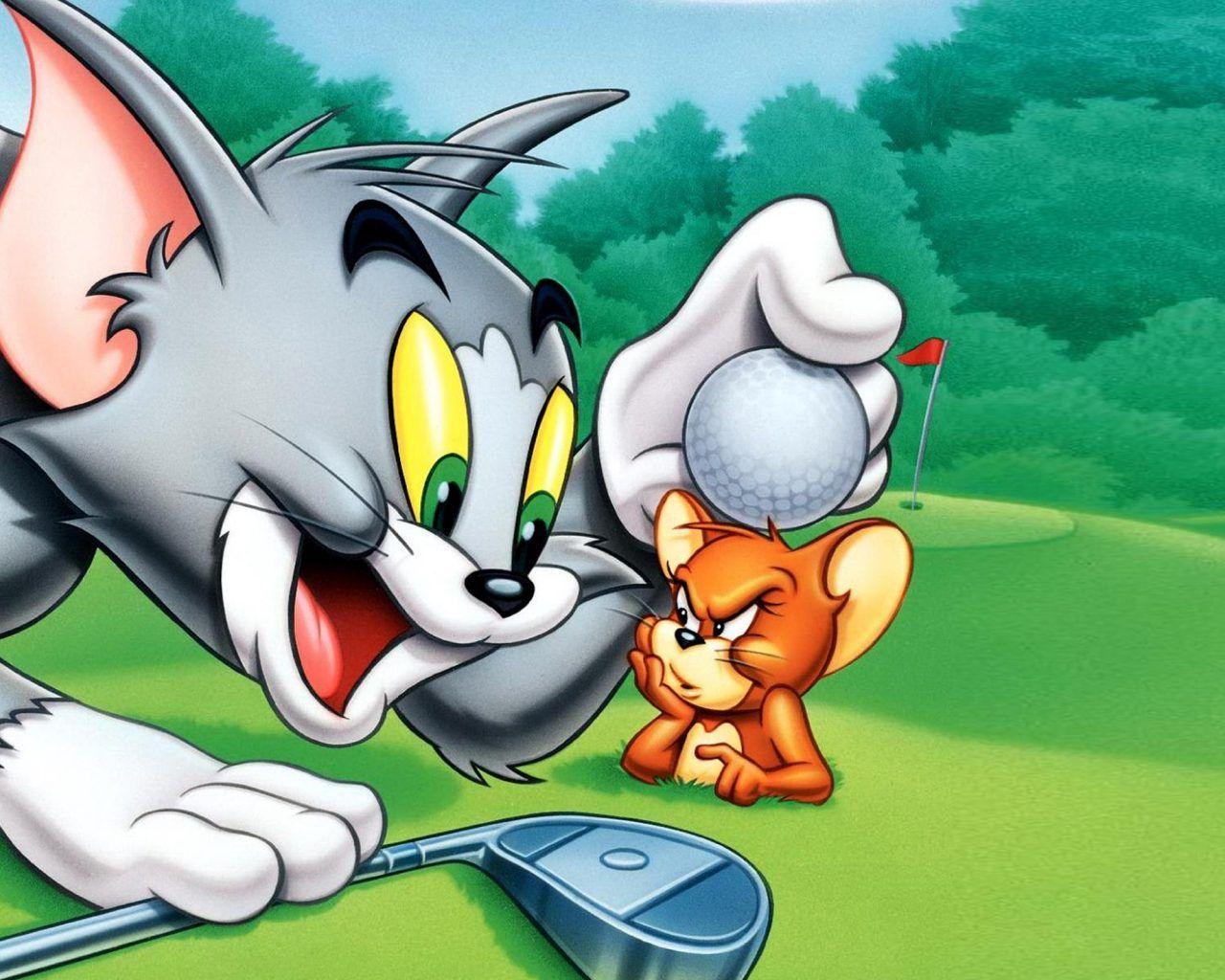 1280x1024 Tom And Jerry Greatests Chases .