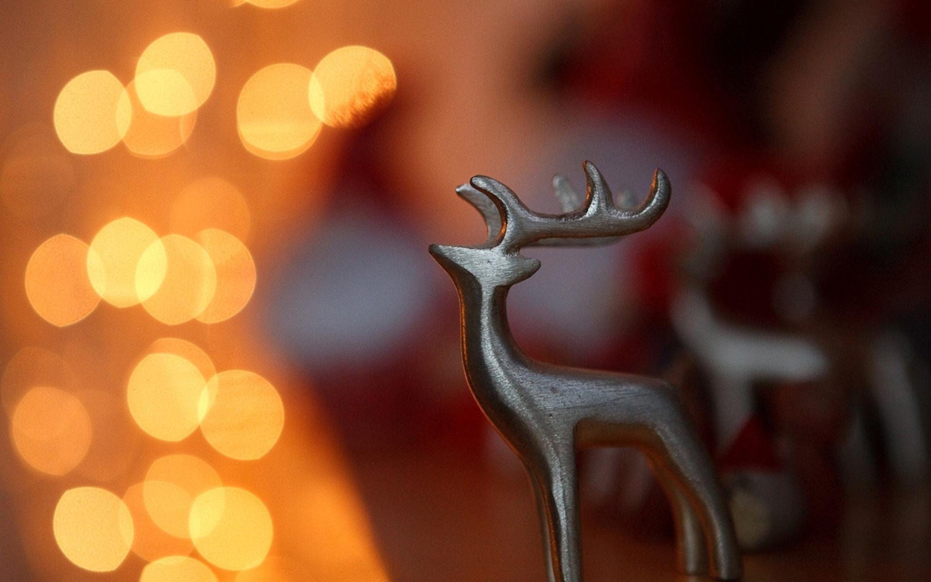 1920x1200 Free Reindeer Christmas Lights computer .
