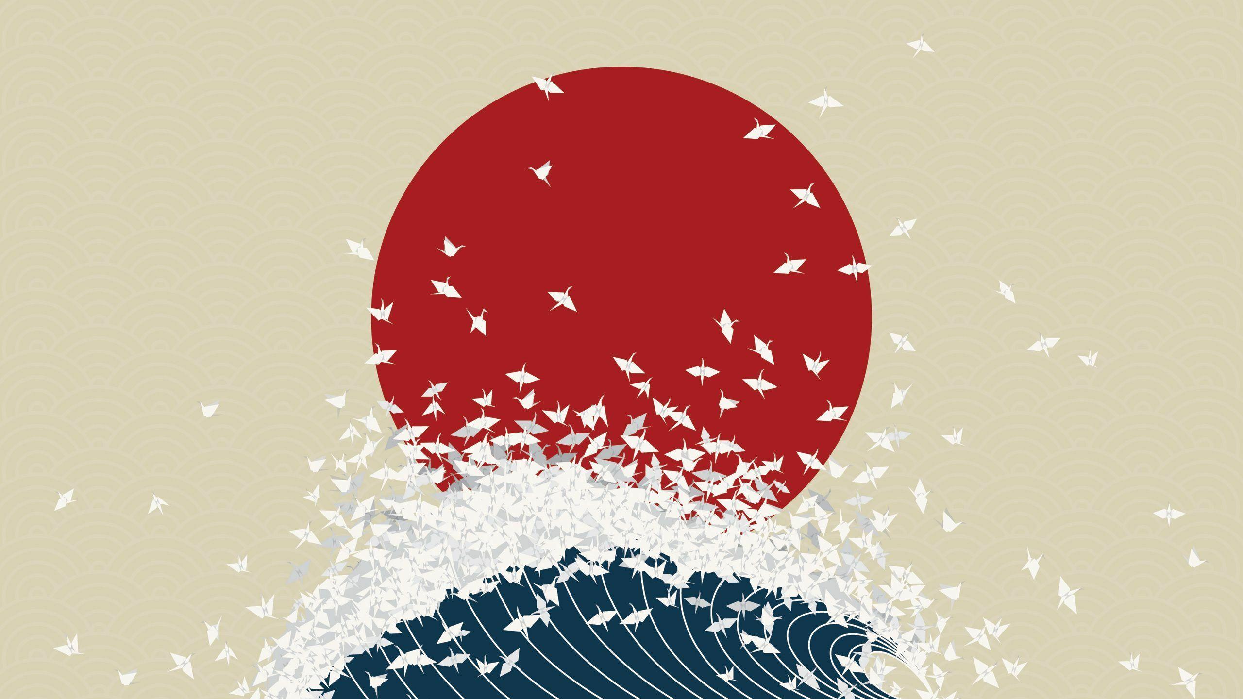 2560x1440 Japanese art wallpaper .