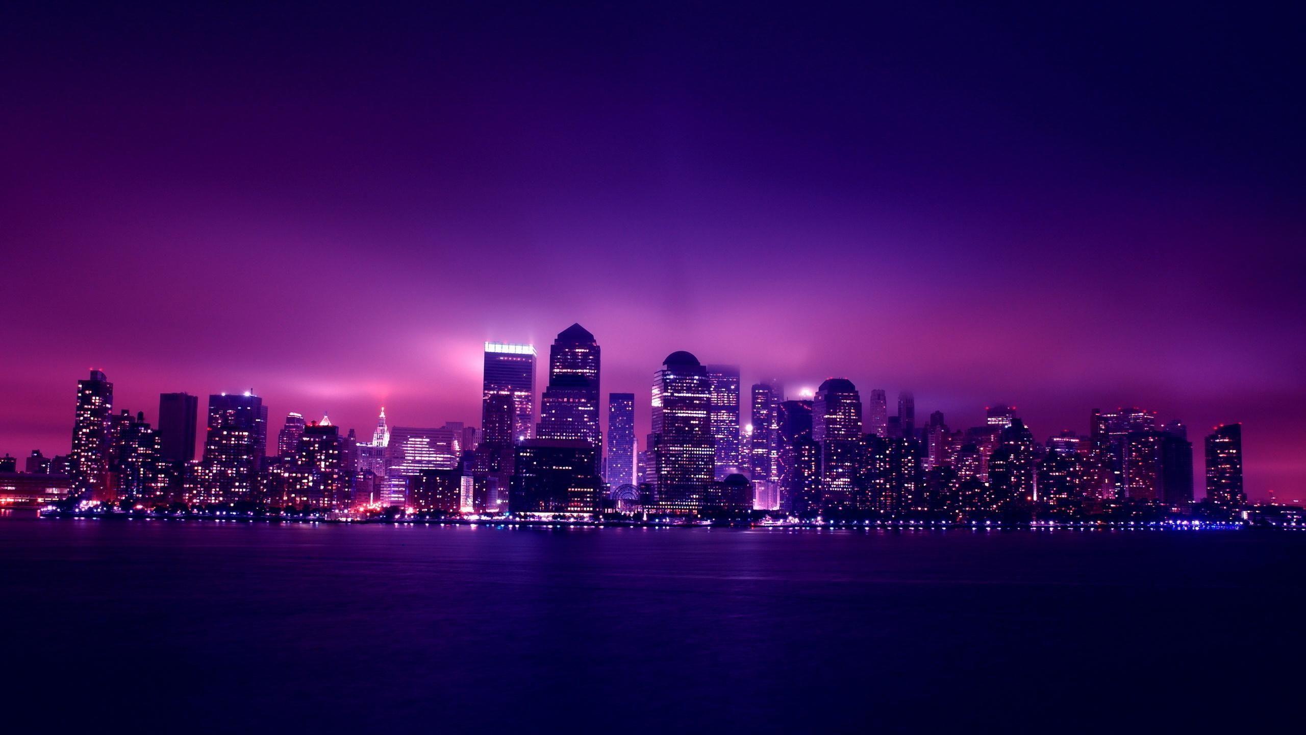 2560x1440 Night Lights In 2560x1440 Resolution .com