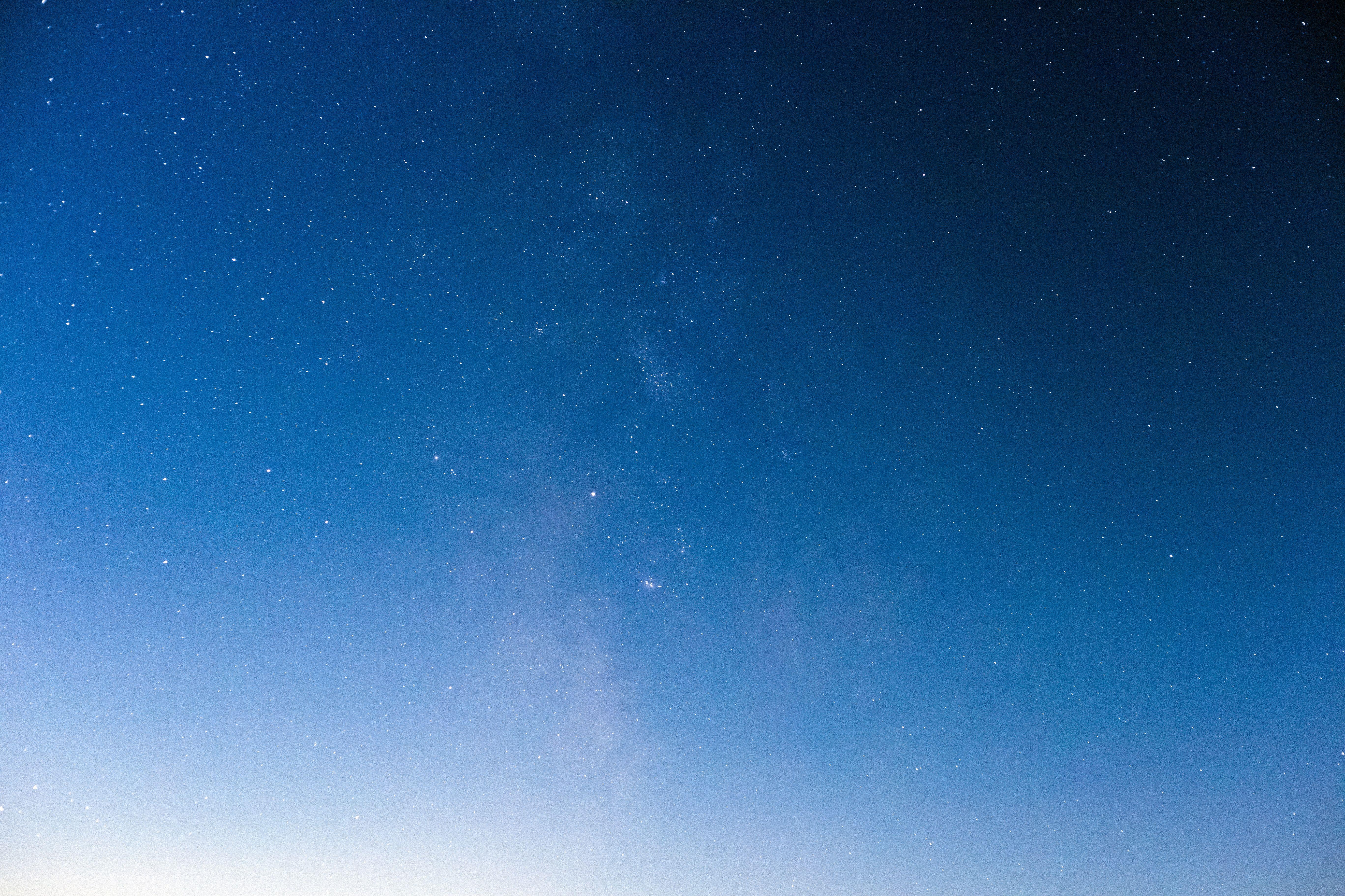 5472x3648 Blue Sky With Stars · Free