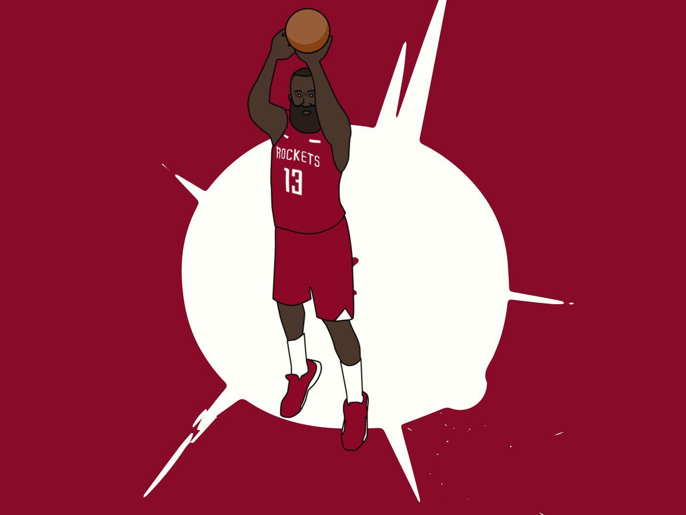 1400x1050 Cartoon James Harden Wallpaper .