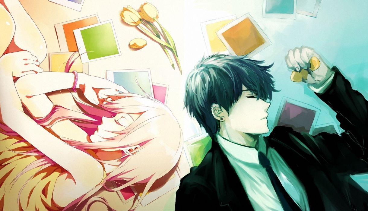 1220x700 Sleeping Anime Couples Wallpaper on .wallpaper.dog