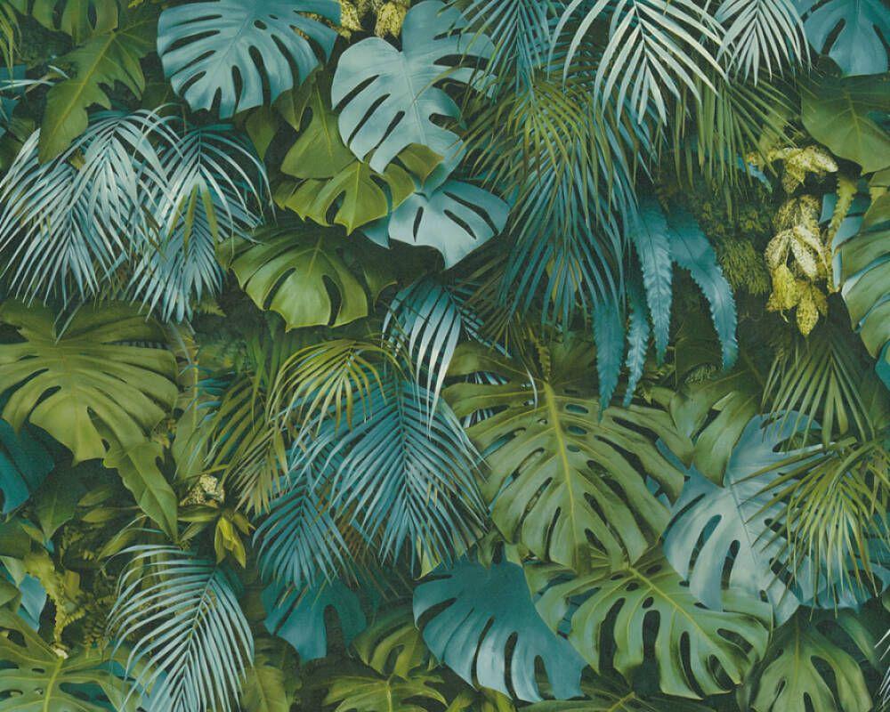 1000x800 Wallpaper «Jungle, Blue, Green» 372803newwalls.as