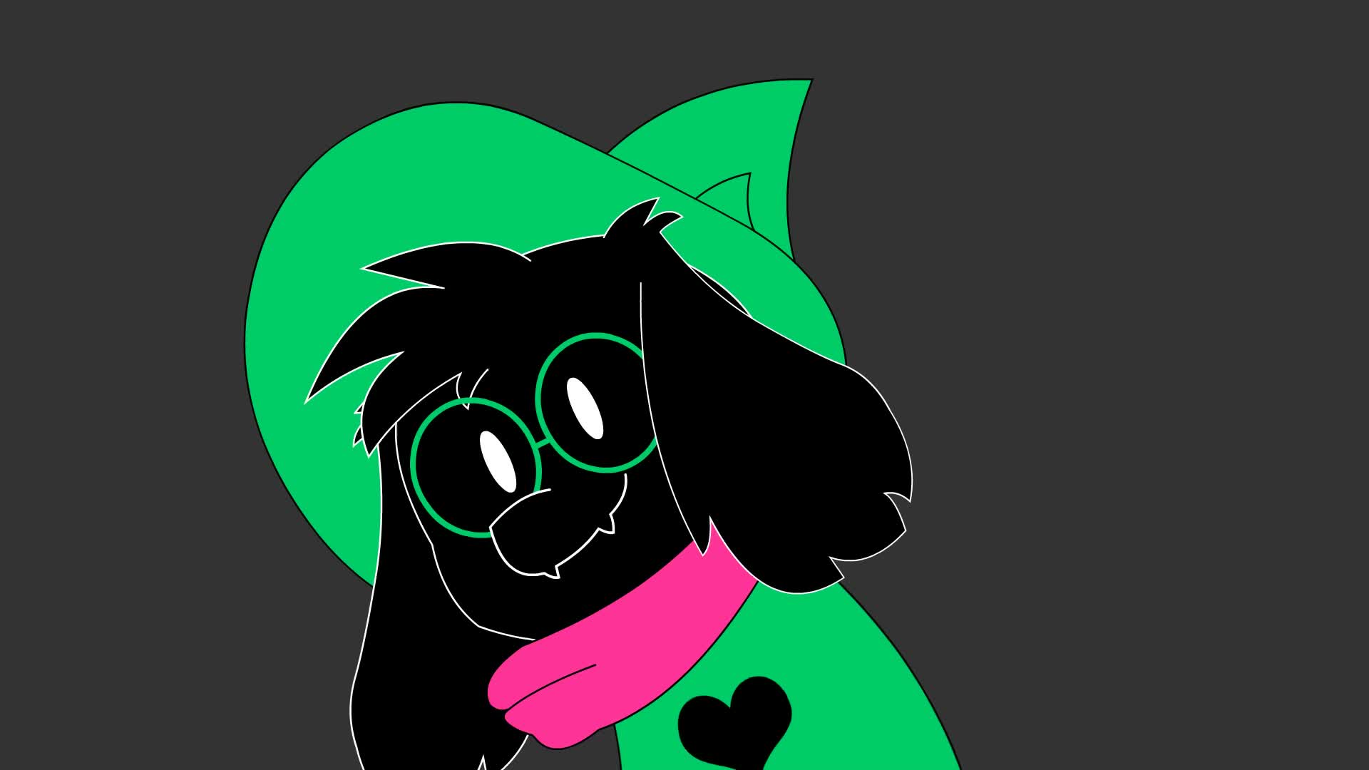 1920x1080 MISSES (DELTARUNE ANIMATION) GIF