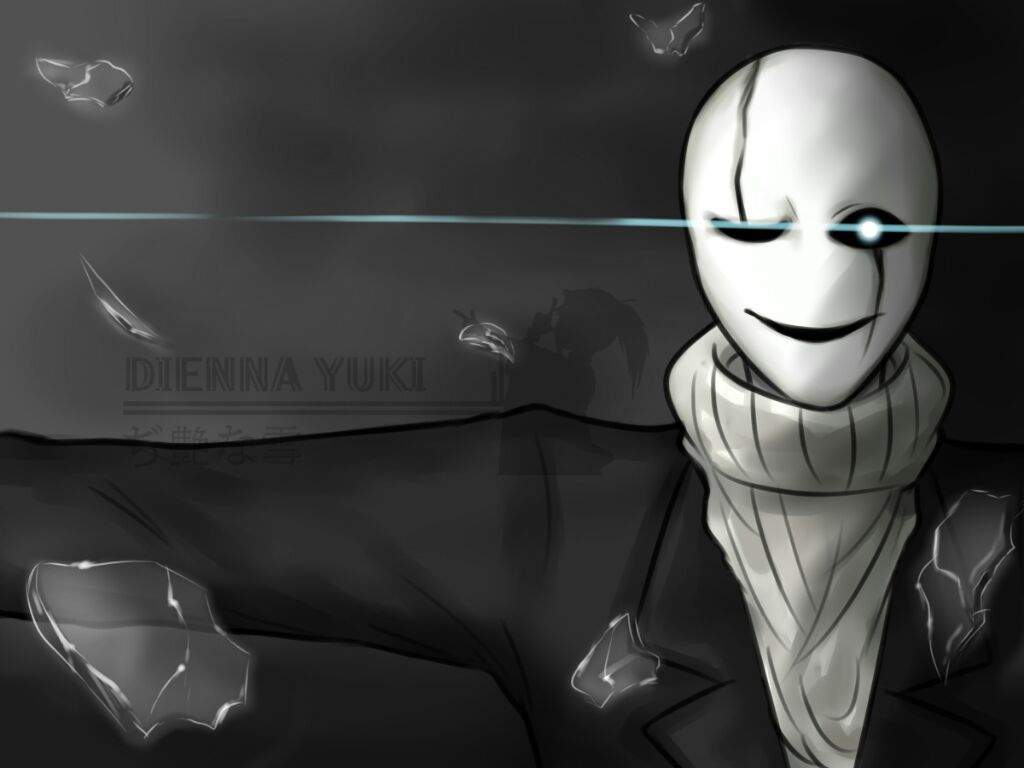 1024x768 W.D Gaster. Undertale