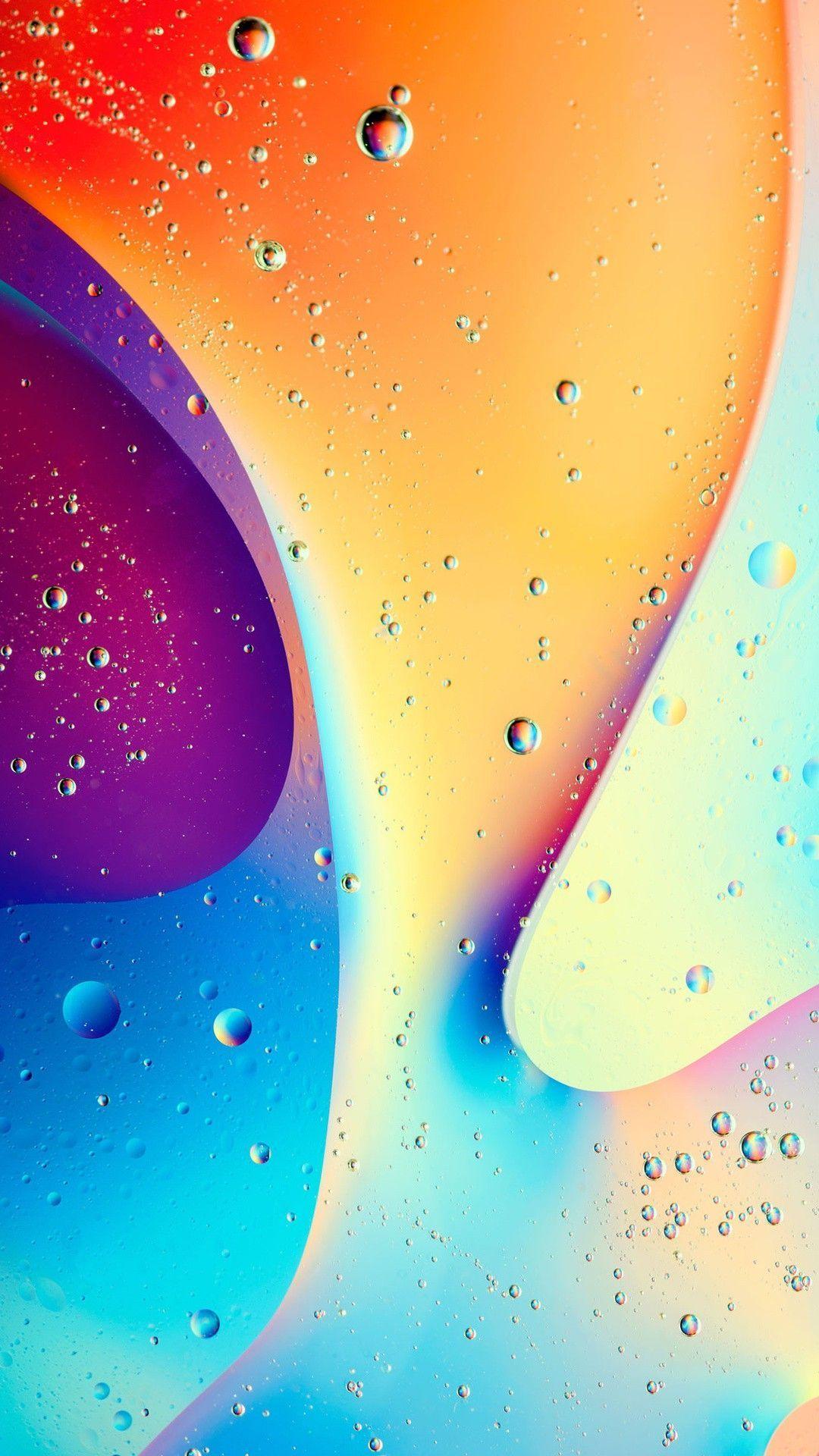 1080x1920 Des bulles. Fond d'écran téléphone .pt