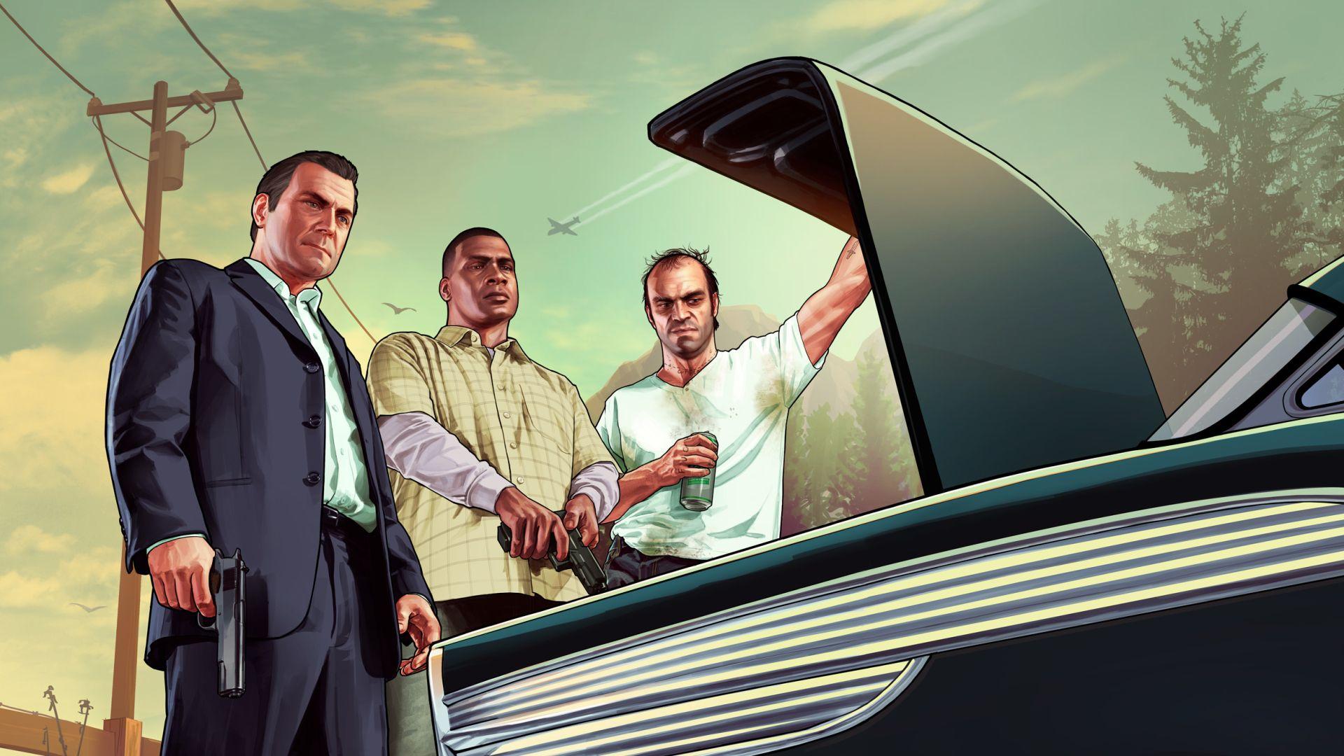 1920x1080 Grand Theft Auto 5 And GTA Online Wallpaper