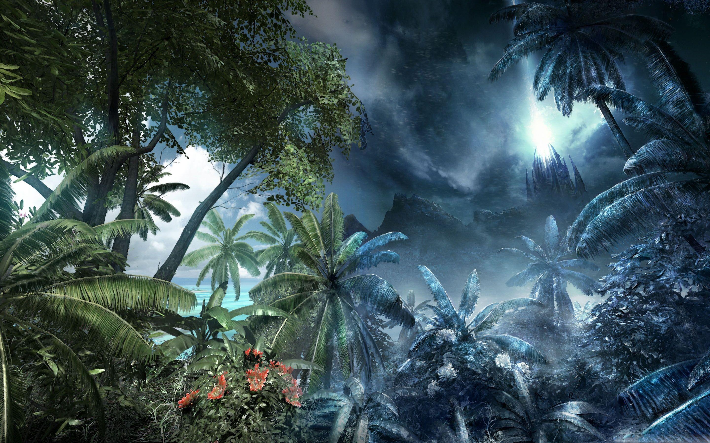 2880x1800 Crysis Jungle Environment Mac Wallpaper .
