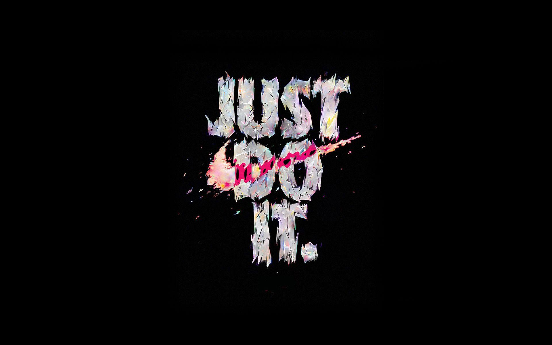 1920x1200 nike just do it logo