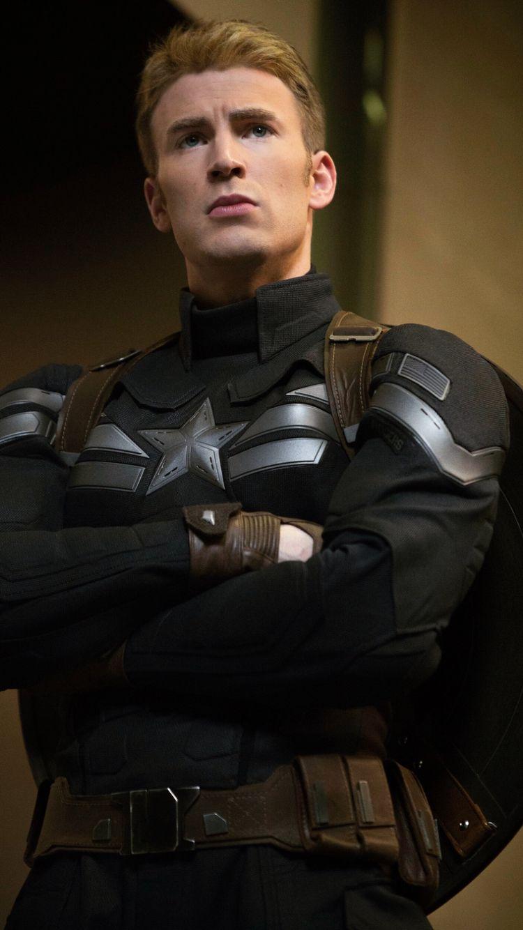 750x1334 Captain America Infinity War Wallpaper .