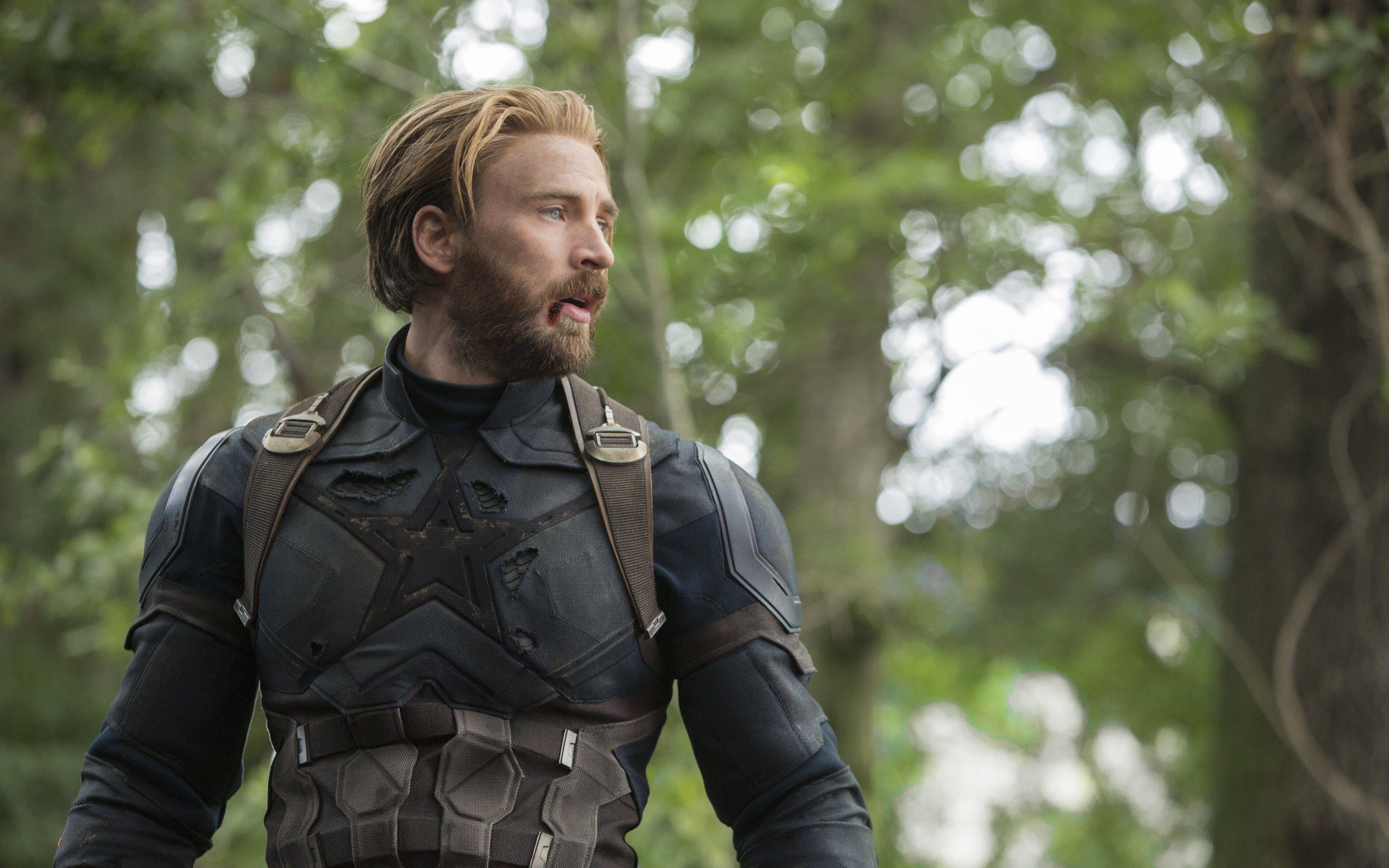 3840x2400 Captain America In Avengers .