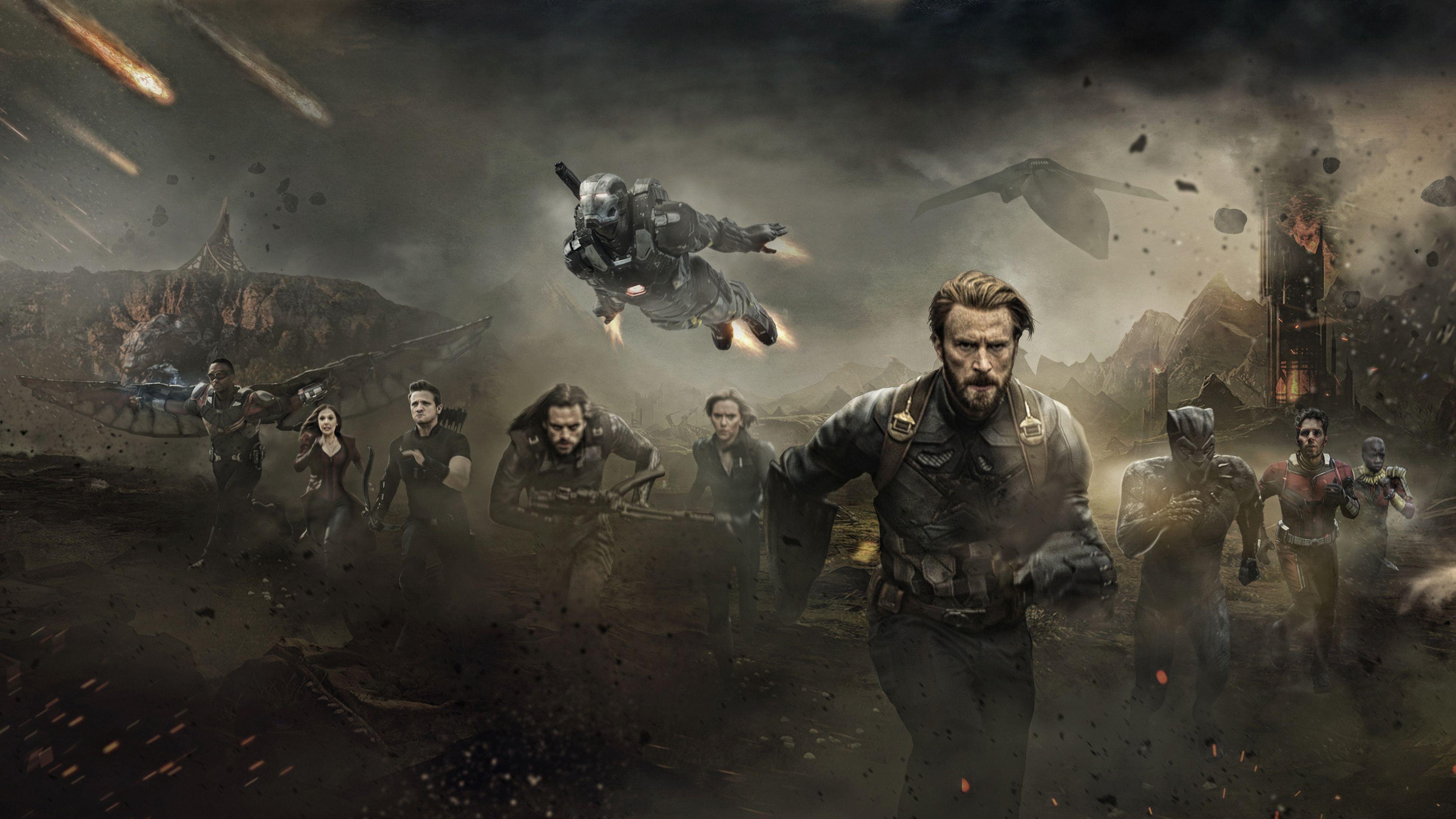 3840x2160 Avengers: Infinity Captain America .