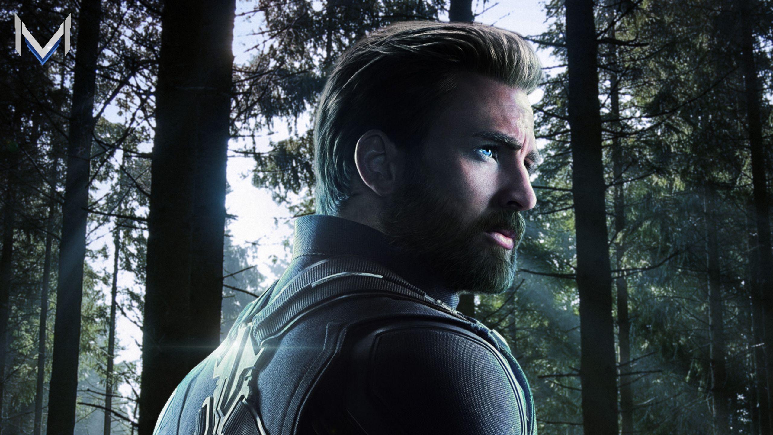 2560x1440 Captain America In Avengers .