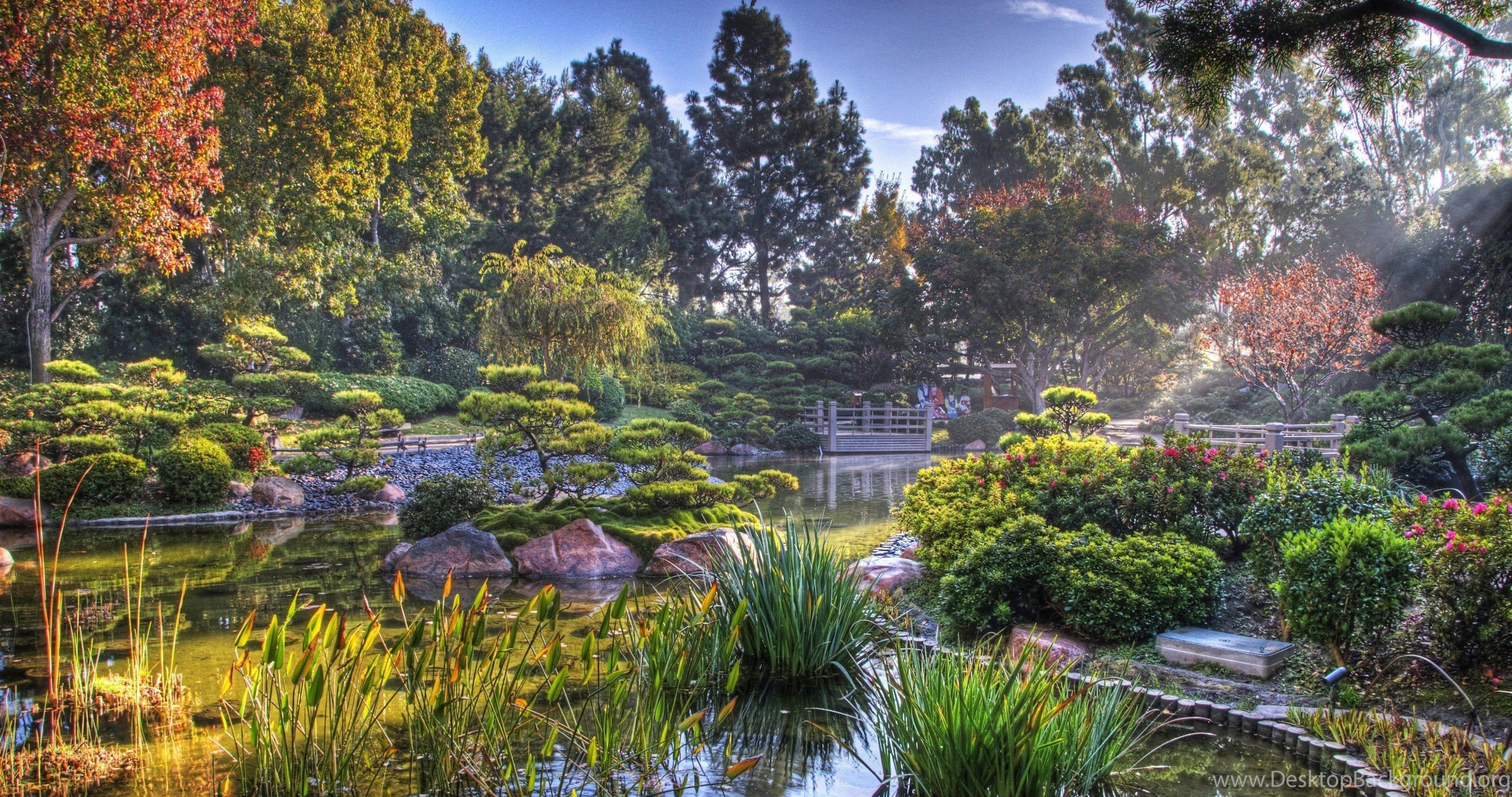 4096x2160 Japanese Garden HD Wallpaper Desktop .