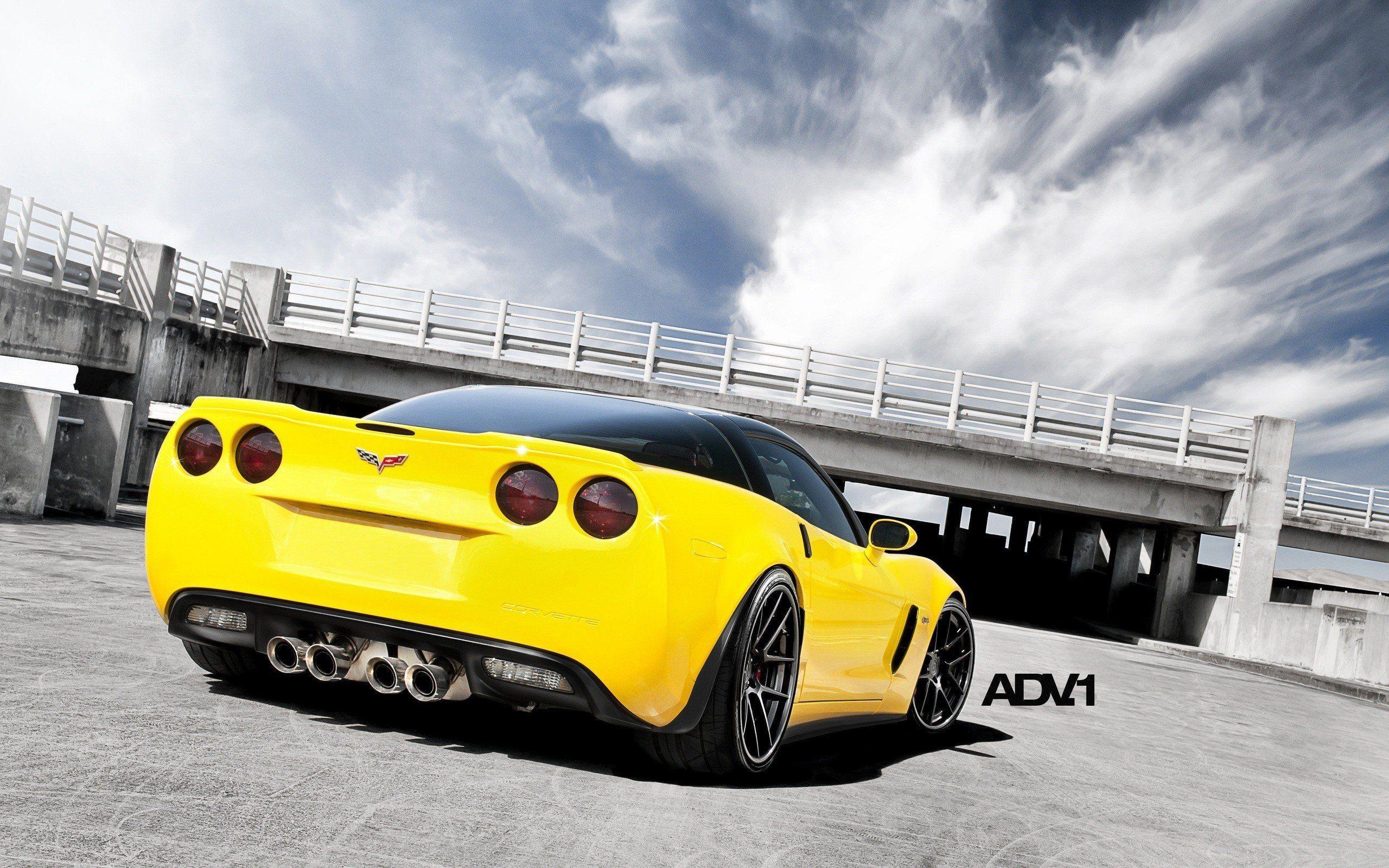 2560x1600 Yellow Chevrolet Corvette Z06 Wallpaper .com