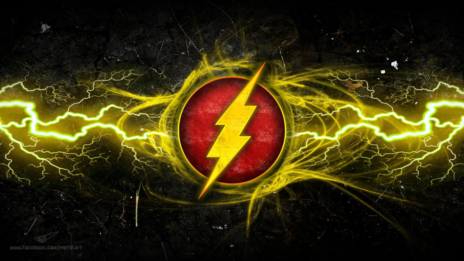 1920x1080 The Flash Season 3 Logo hình nền 05326