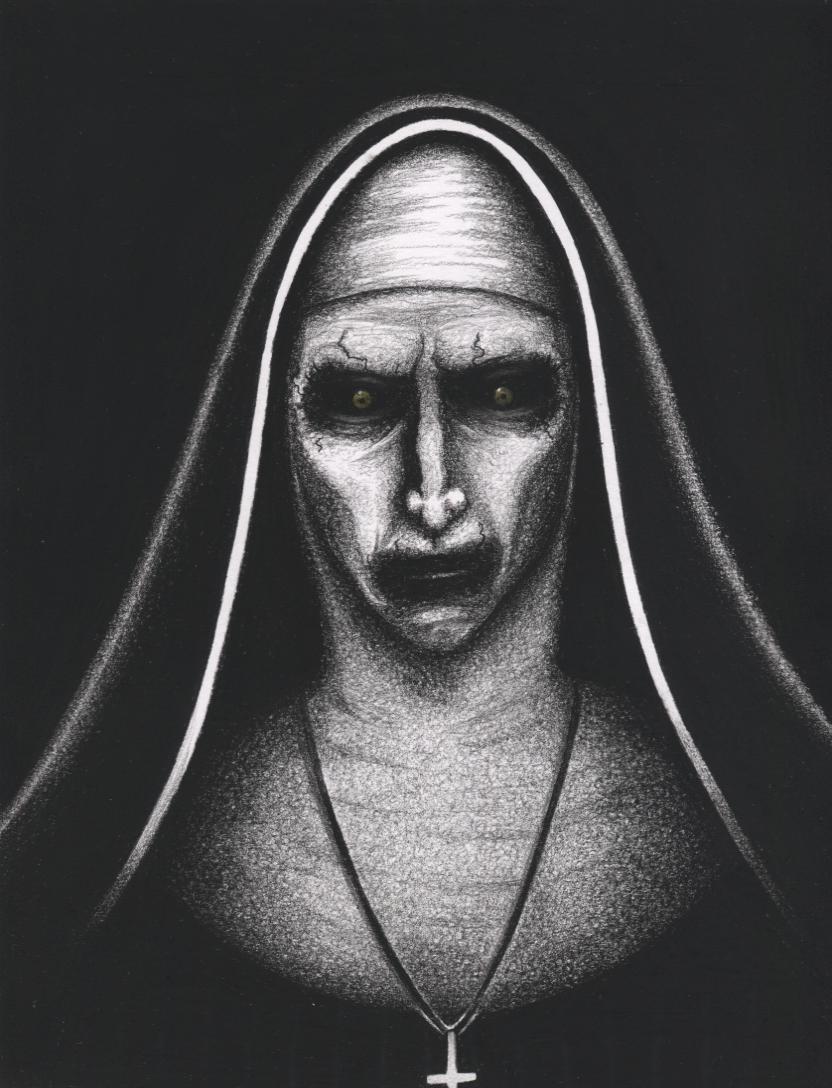 832x1088 The Nun