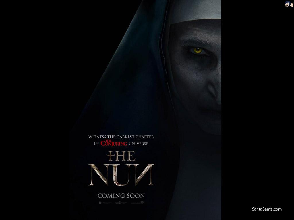 1024x768 The Nun Movie Wallpaper